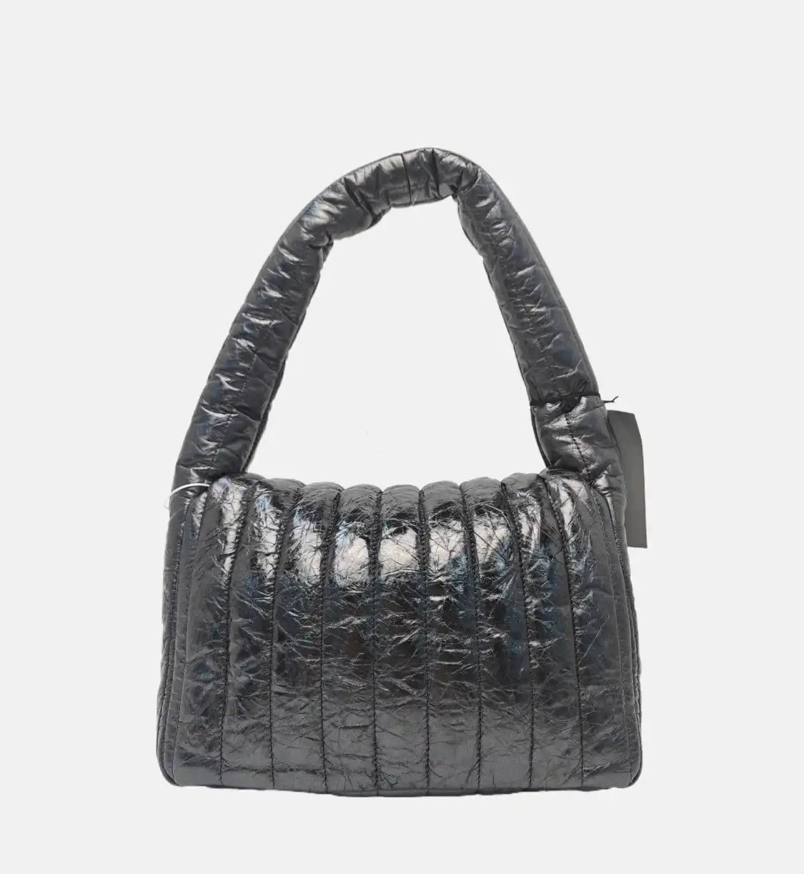 Balenciaga BALENCIAGA Monaco silver greycowhide leather handbag silver hardware Size ONE SIZE - 5 Thumbnail