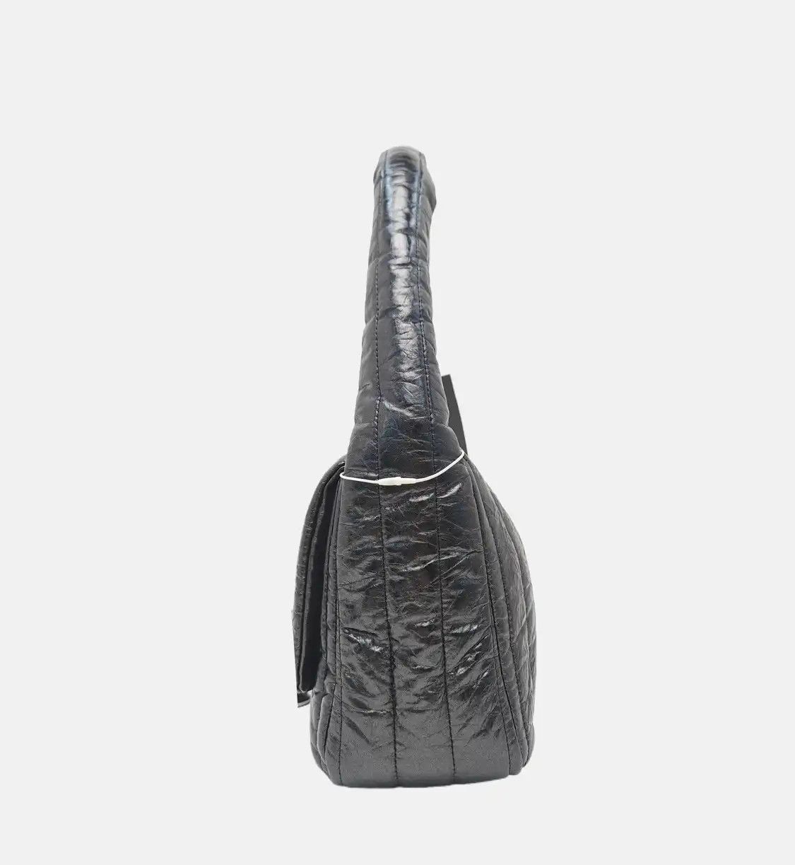 Balenciaga BALENCIAGA Monaco silver greycowhide leather handbag silver hardware Size ONE SIZE - 3 Thumbnail