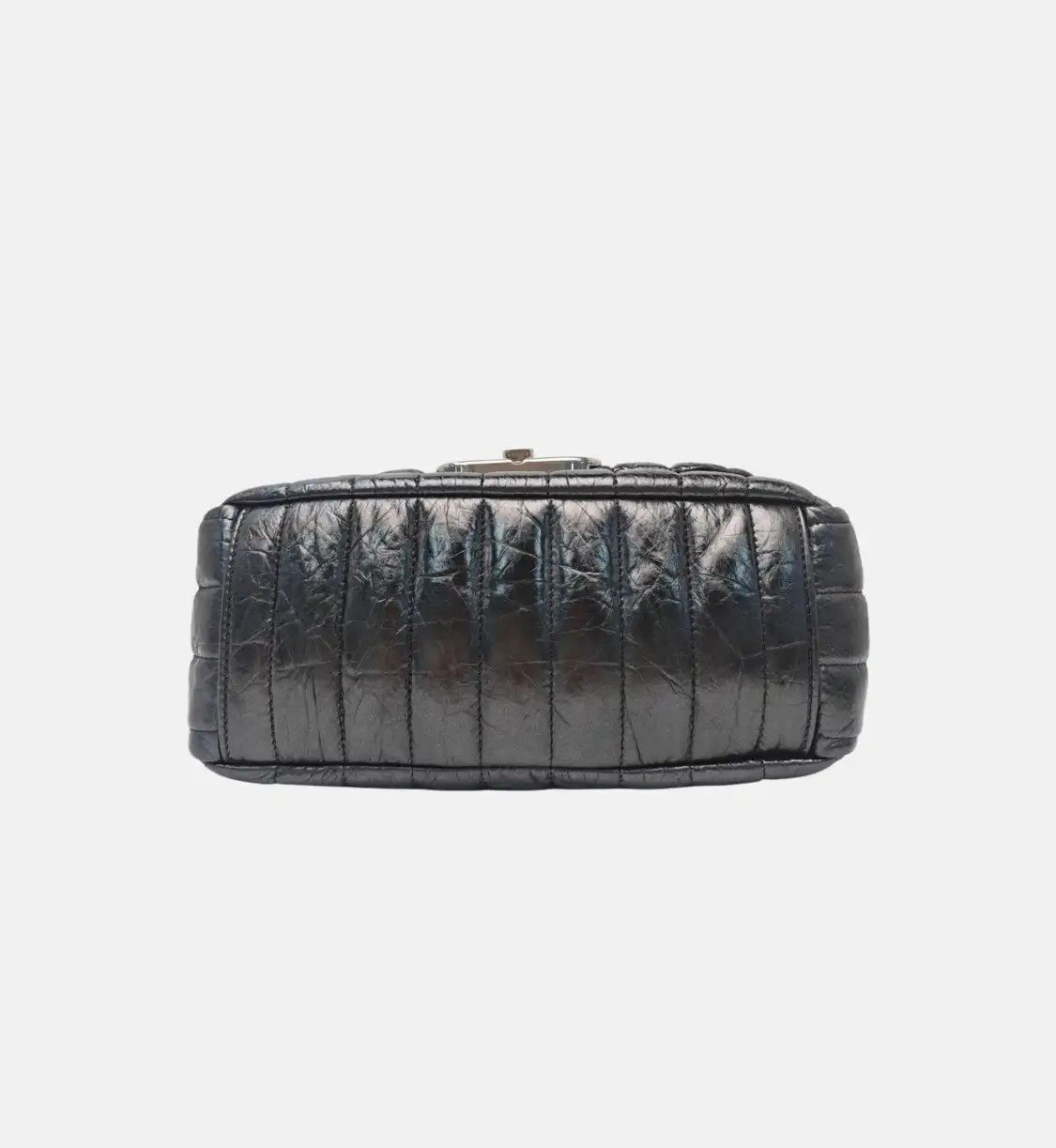 Balenciaga BALENCIAGA Monaco silver greycowhide leather handbag silver hardware Size ONE SIZE - 6 Thumbnail