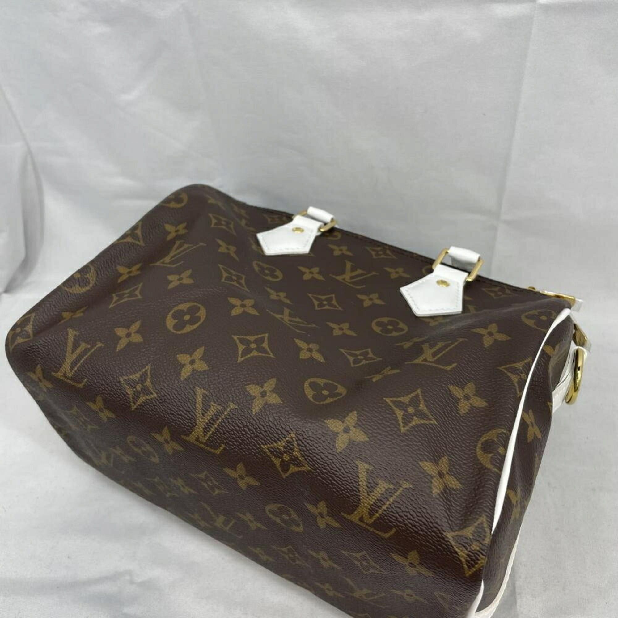 Louis Vuitton LOUIS VUITTON Monogram Speedy Bandoulière 25 LV Match M20754 Handbag Louis Vuitton Size ONE SIZE - 4 Thumbnail