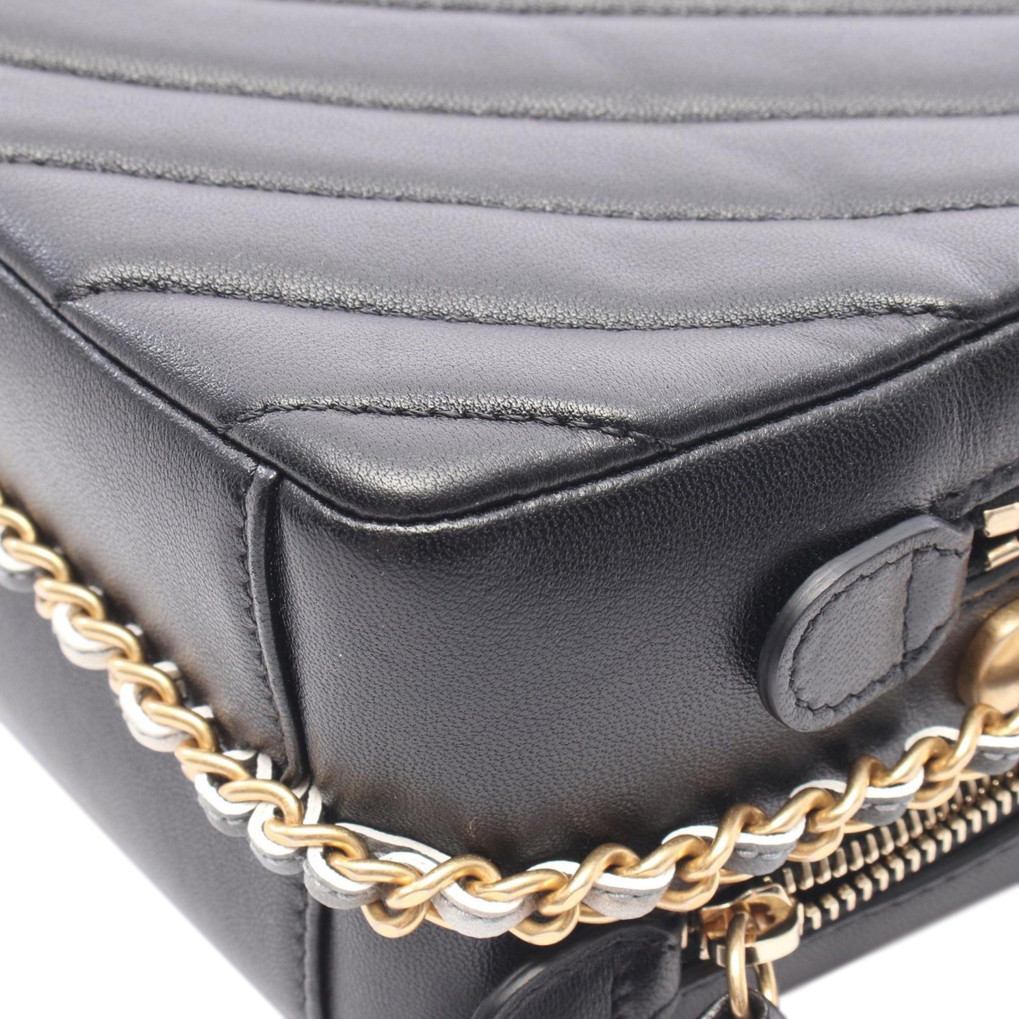 Chanel CC Chevron Lambskin Camera Bag Size ONE SIZE - 9 Thumbnail