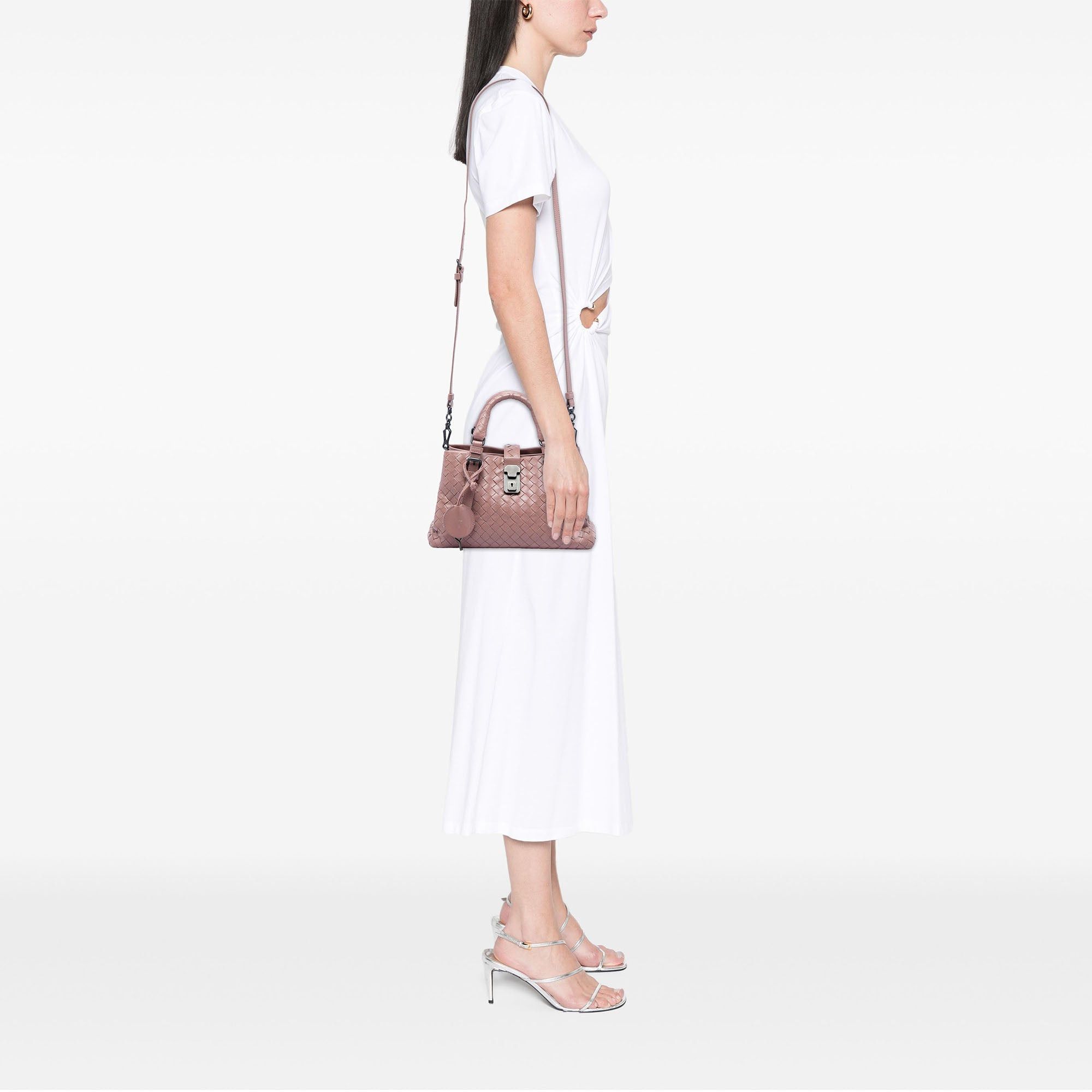 Bottega Veneta Nappa Intrecciato Roma Satchel Size ONE SIZE - 5 Thumbnail