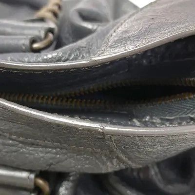 Balenciaga BALENCIAGA Classic City Medium grey sheepskin stud fringe Motorcycle shoulder ba Size ONE SIZE - 15 Thumbnail