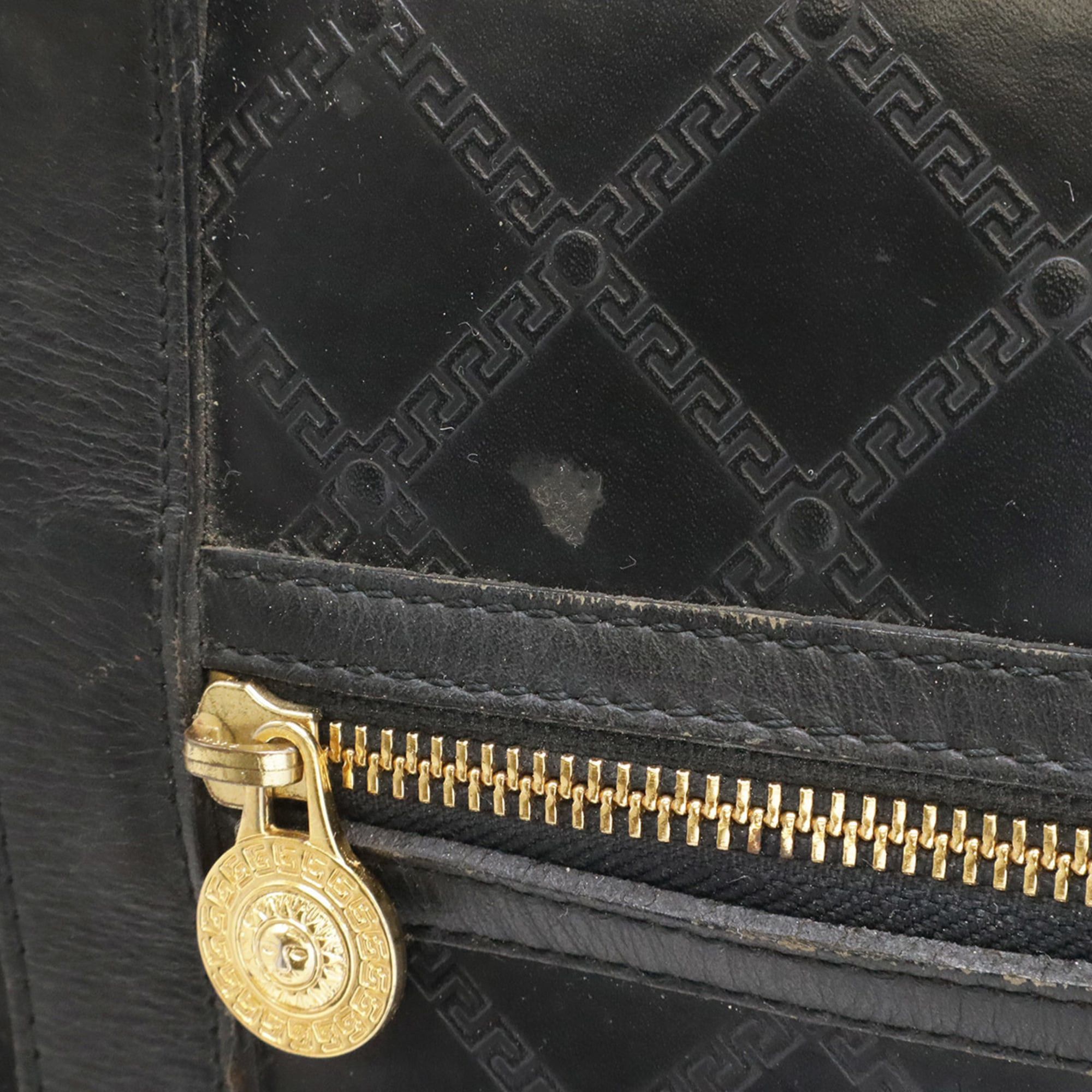 Versace VERSACE (Versace) Sun Boston Bag Travel Nylon Black Size ONE SIZE - 5 Thumbnail
