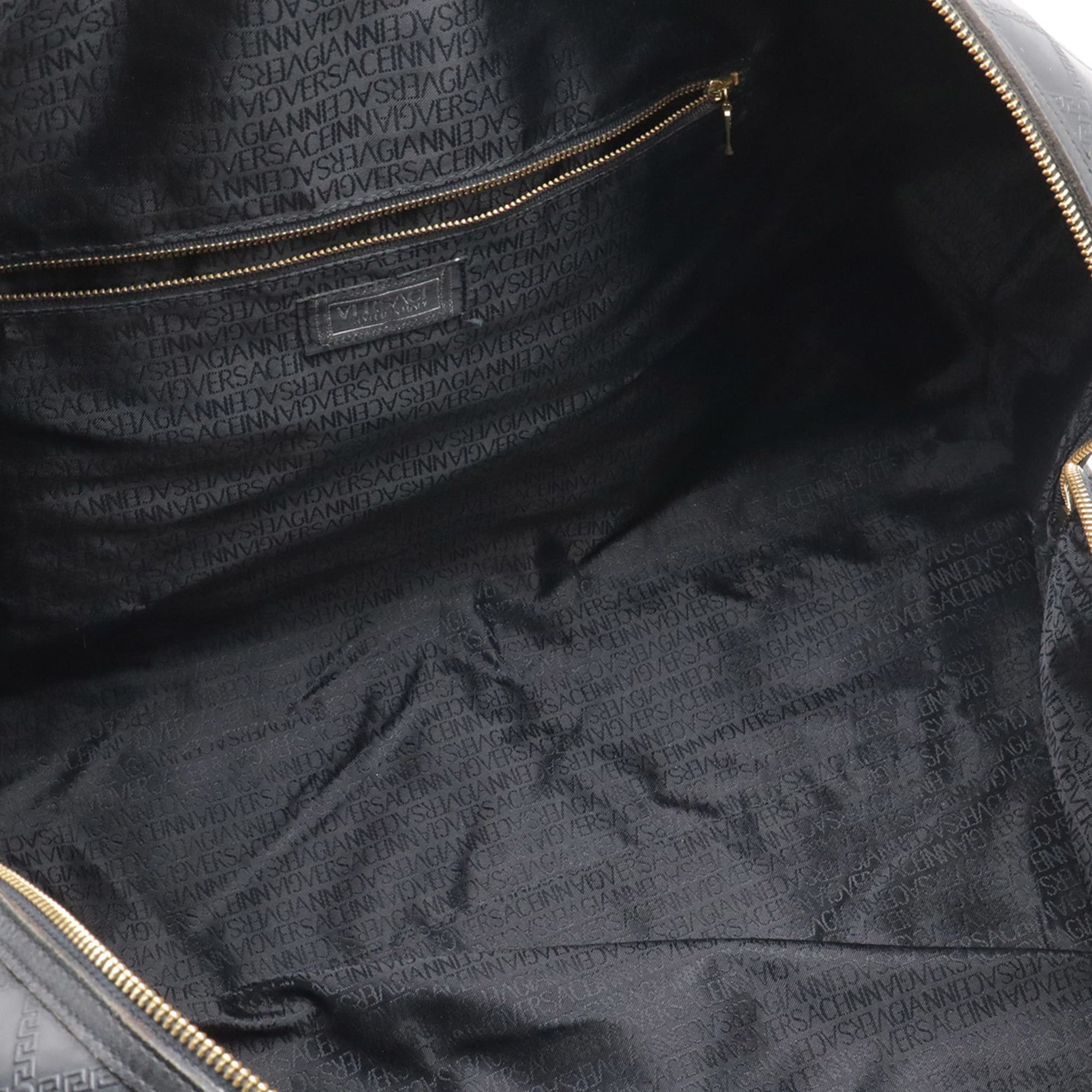 Versace VERSACE (Versace) Sun Boston Bag Travel Nylon Black Size ONE SIZE - 9 Thumbnail