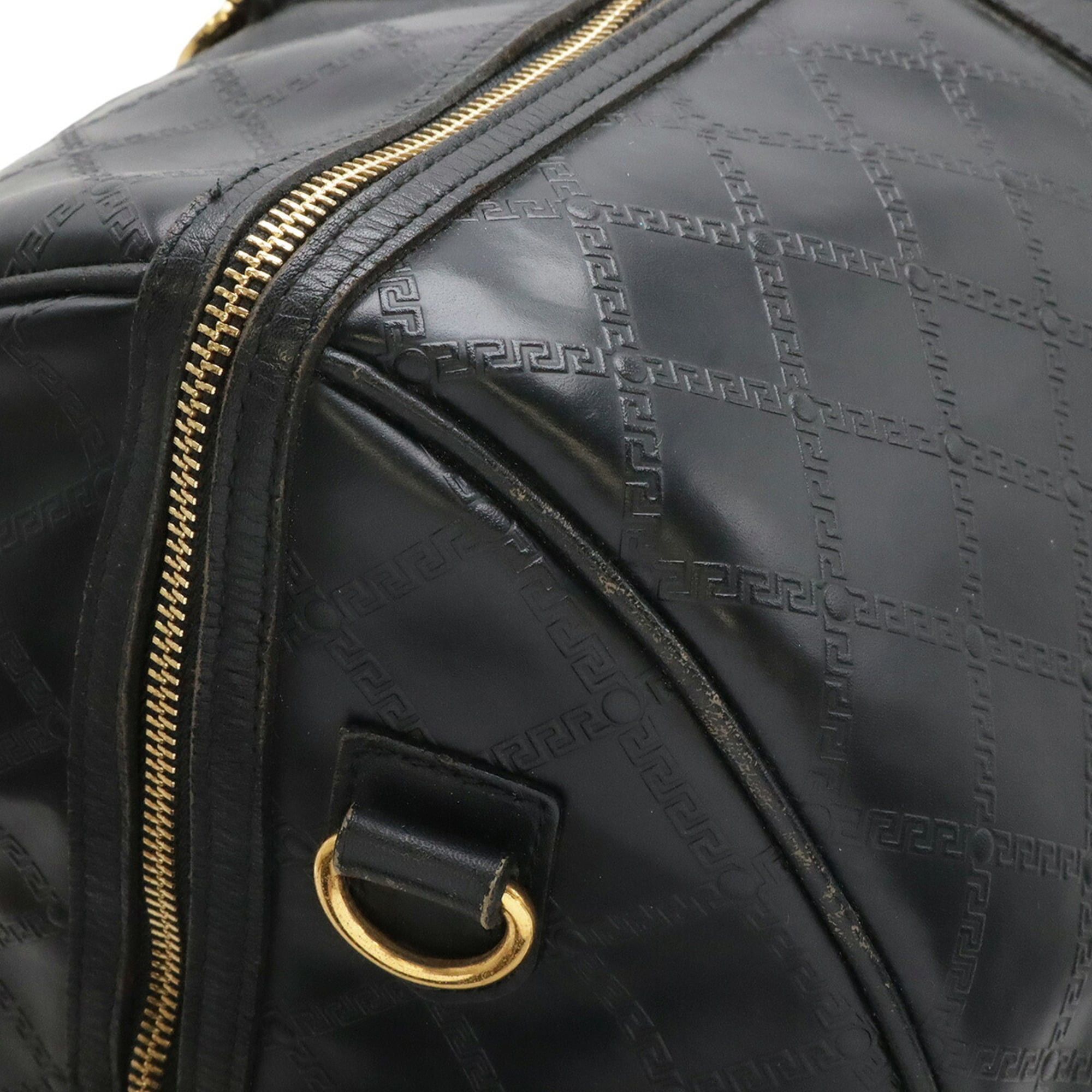 Versace VERSACE (Versace) Sun Boston Bag Travel Nylon Black Size ONE SIZE - 6 Thumbnail
