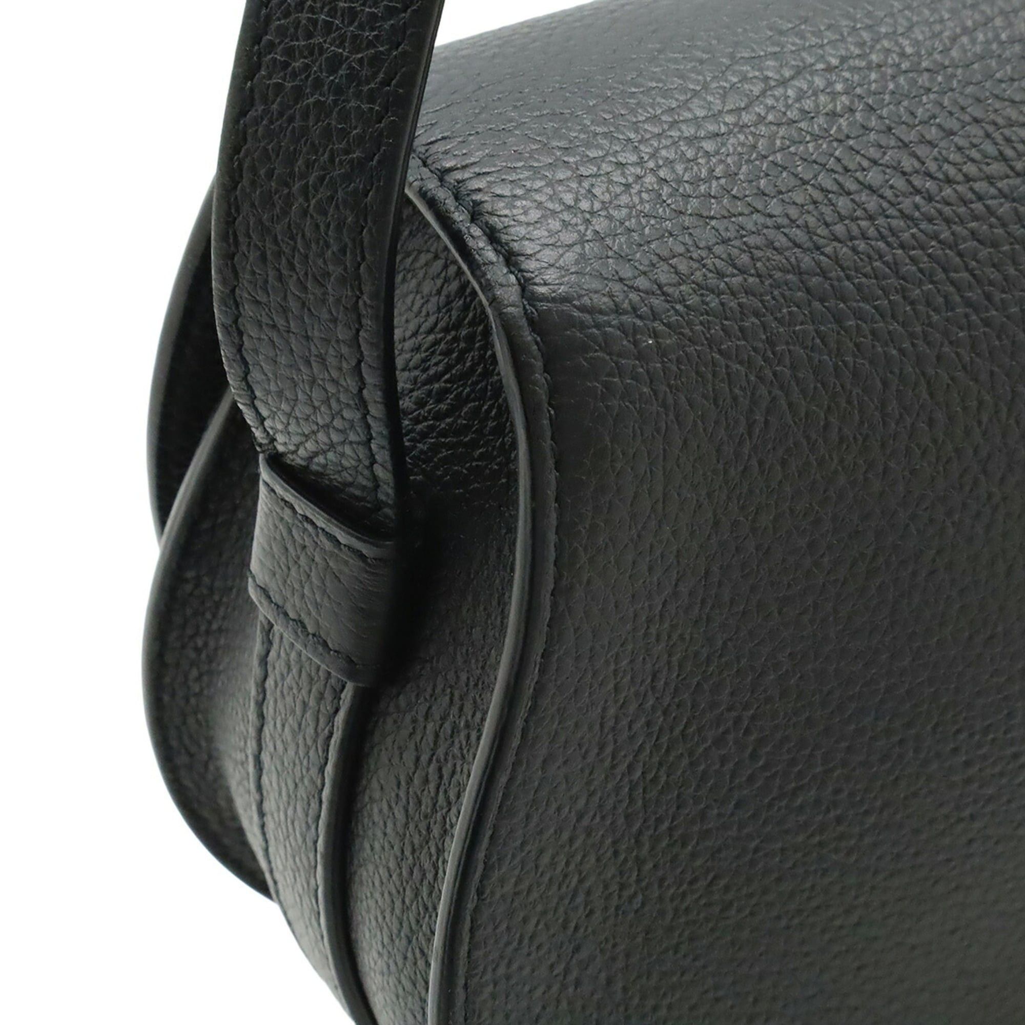 Chloe Chloé Chloe Marcie Small Saddle Bag Shoulder Pouch Leather Black Size ONE SIZE - 5 Thumbnail