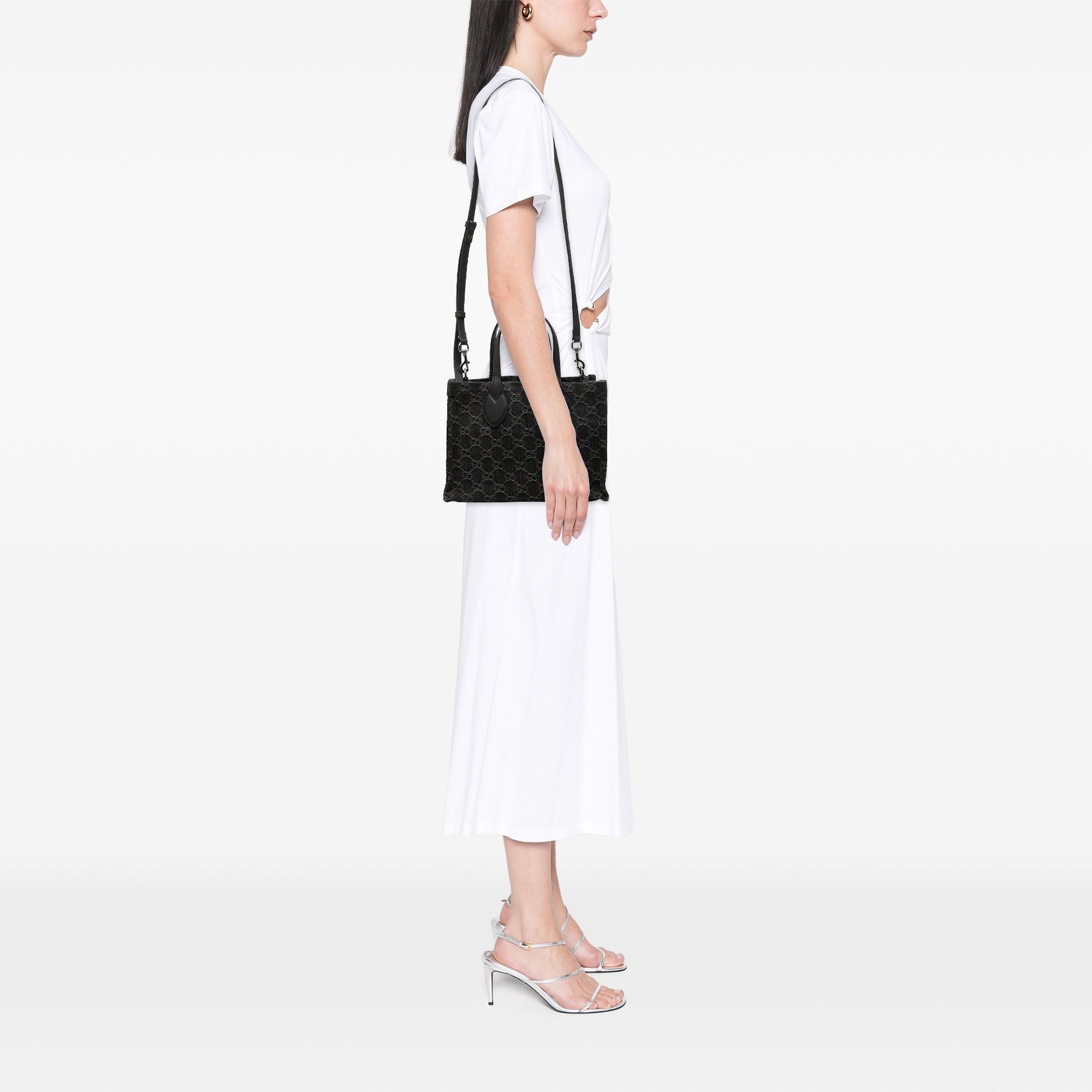 Gucci GG Denim Ophidia Tote Size ONE SIZE - 6 Thumbnail