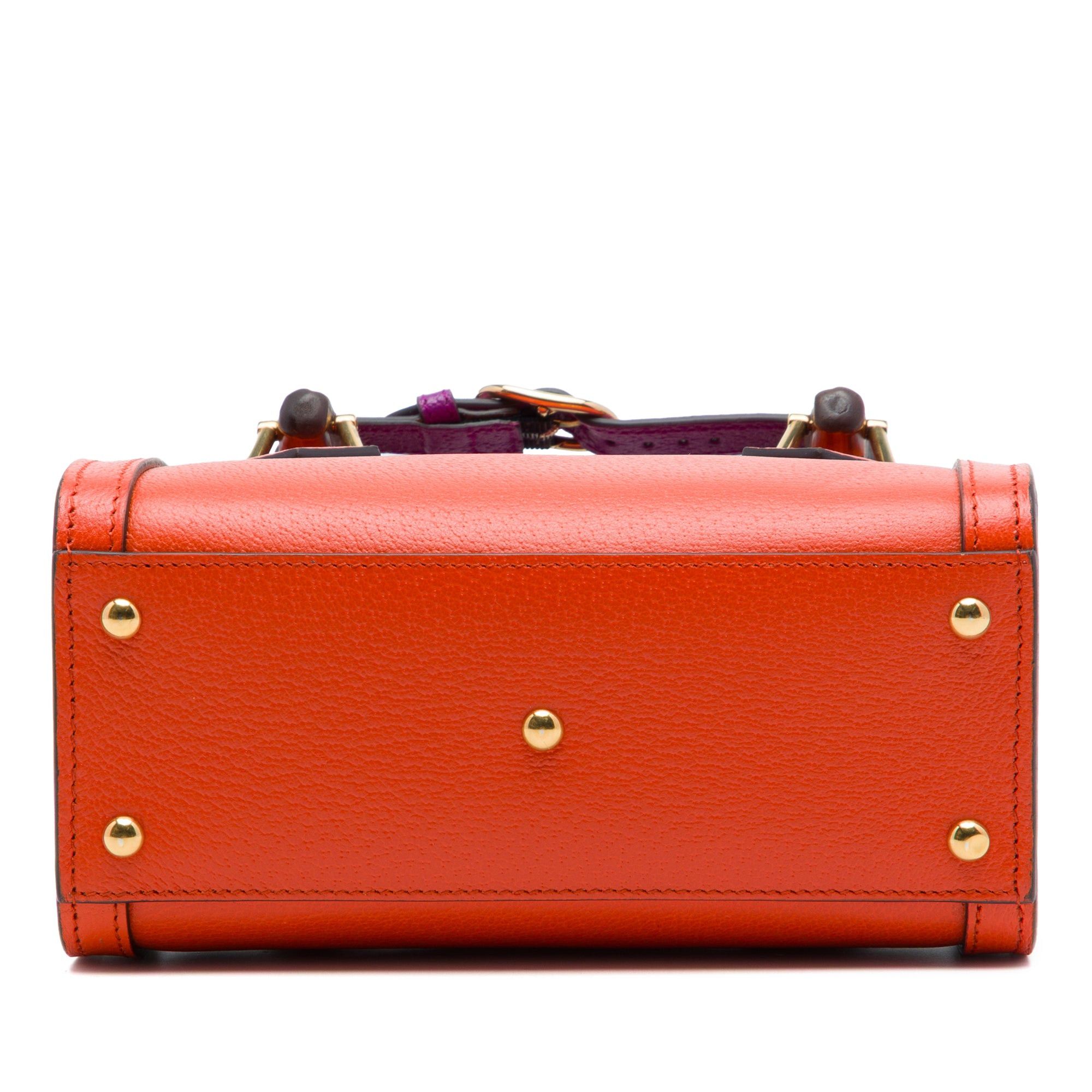 Gucci Calfskin Bamboo Diana Satchel Size ONE SIZE - 3 Thumbnail