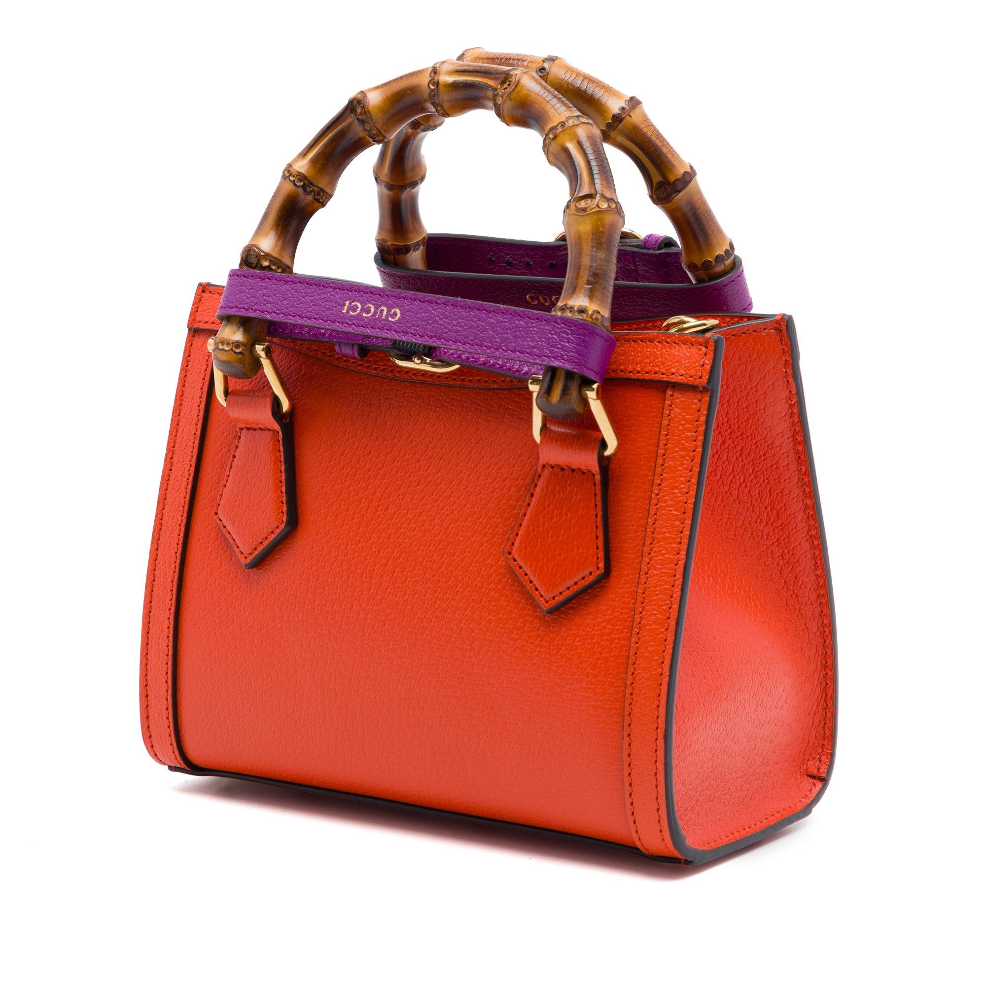 Gucci Calfskin Bamboo Diana Satchel Size ONE SIZE - 2 Thumbnail