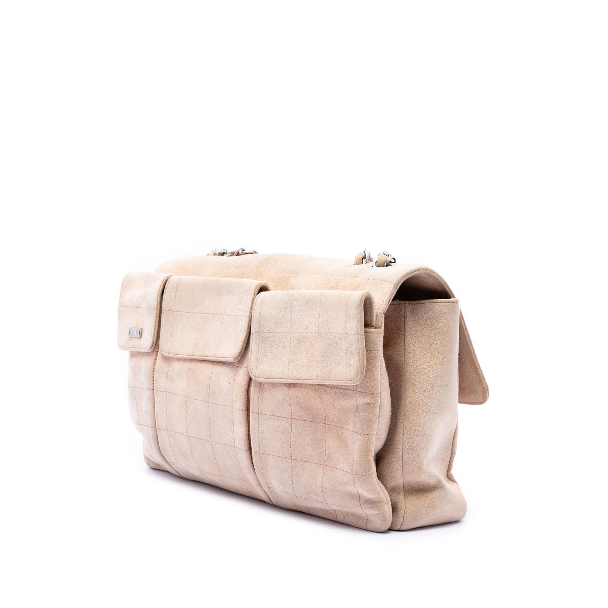 Chanel Choco Bar Suede Mademoiselle Turnlock Flap Size ONE SIZE - 2 Thumbnail