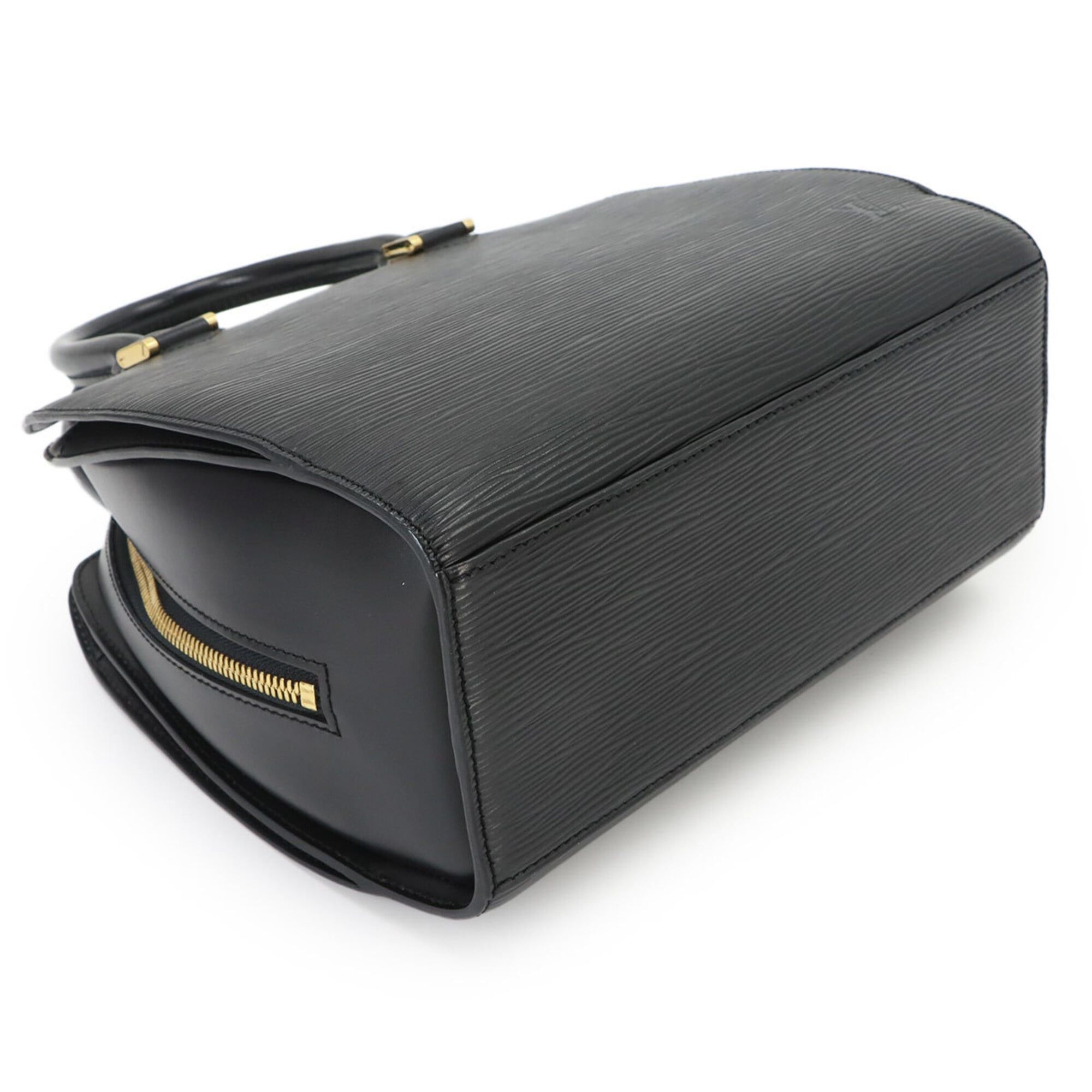 Louis Vuitton Louis Vuitton Epi Pont Neuf Handbag, Leather, Noir (M52052), Gold Hardware Size ONE SIZE - 4 Thumbnail