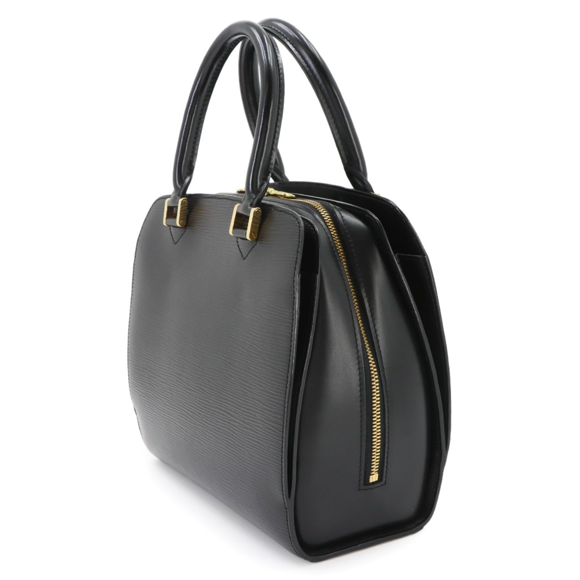 Louis Vuitton Louis Vuitton Epi Pont Neuf Handbag, Leather, Noir (M52052), Gold Hardware Size ONE SIZE - 3 Thumbnail