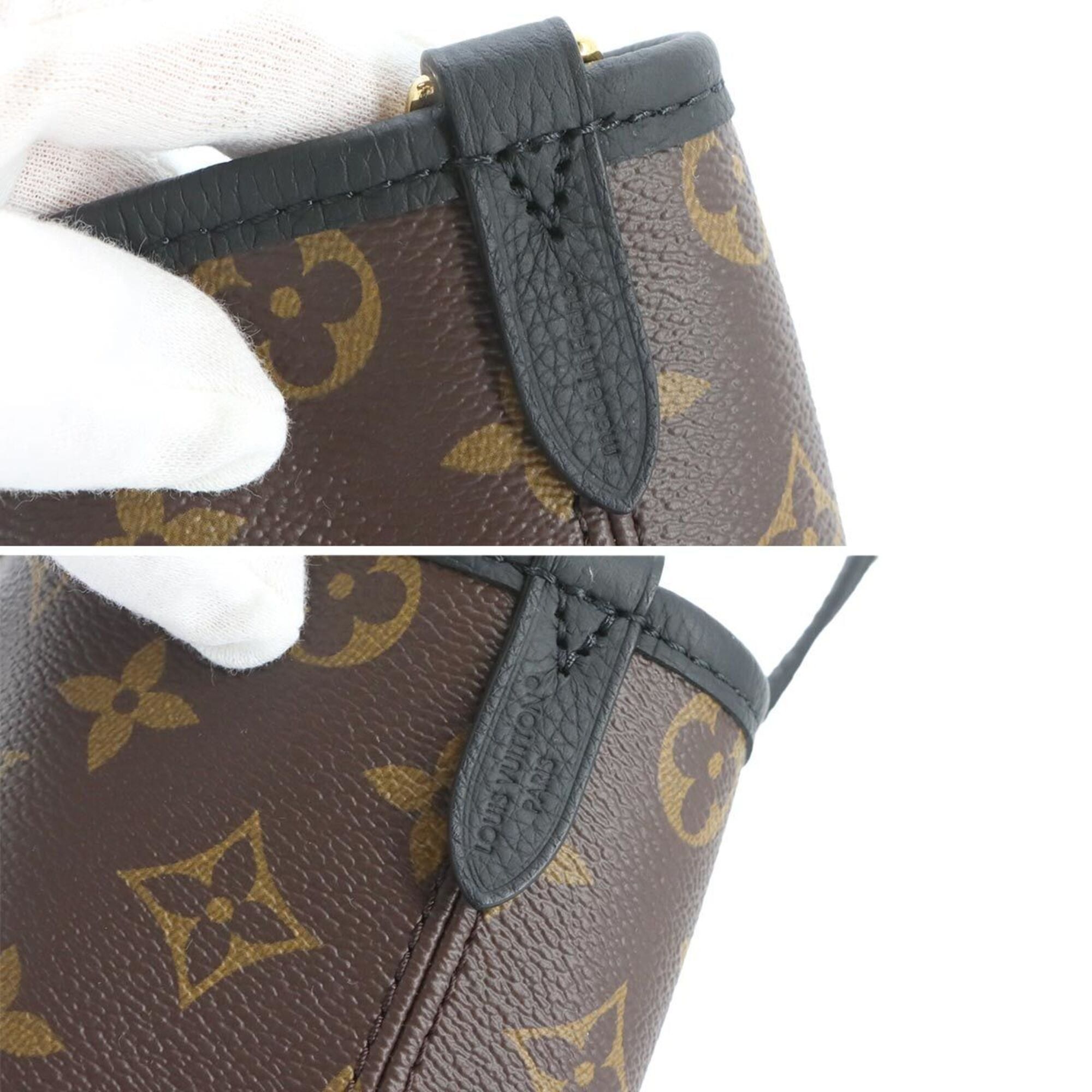 Louis Vuitton Louis Vuitton Neverfull Inside Out BB Monogram 2-way Hand/Shoulder Handbag Noir M28347 RFID Size ONE SIZE - 8 Thumbnail