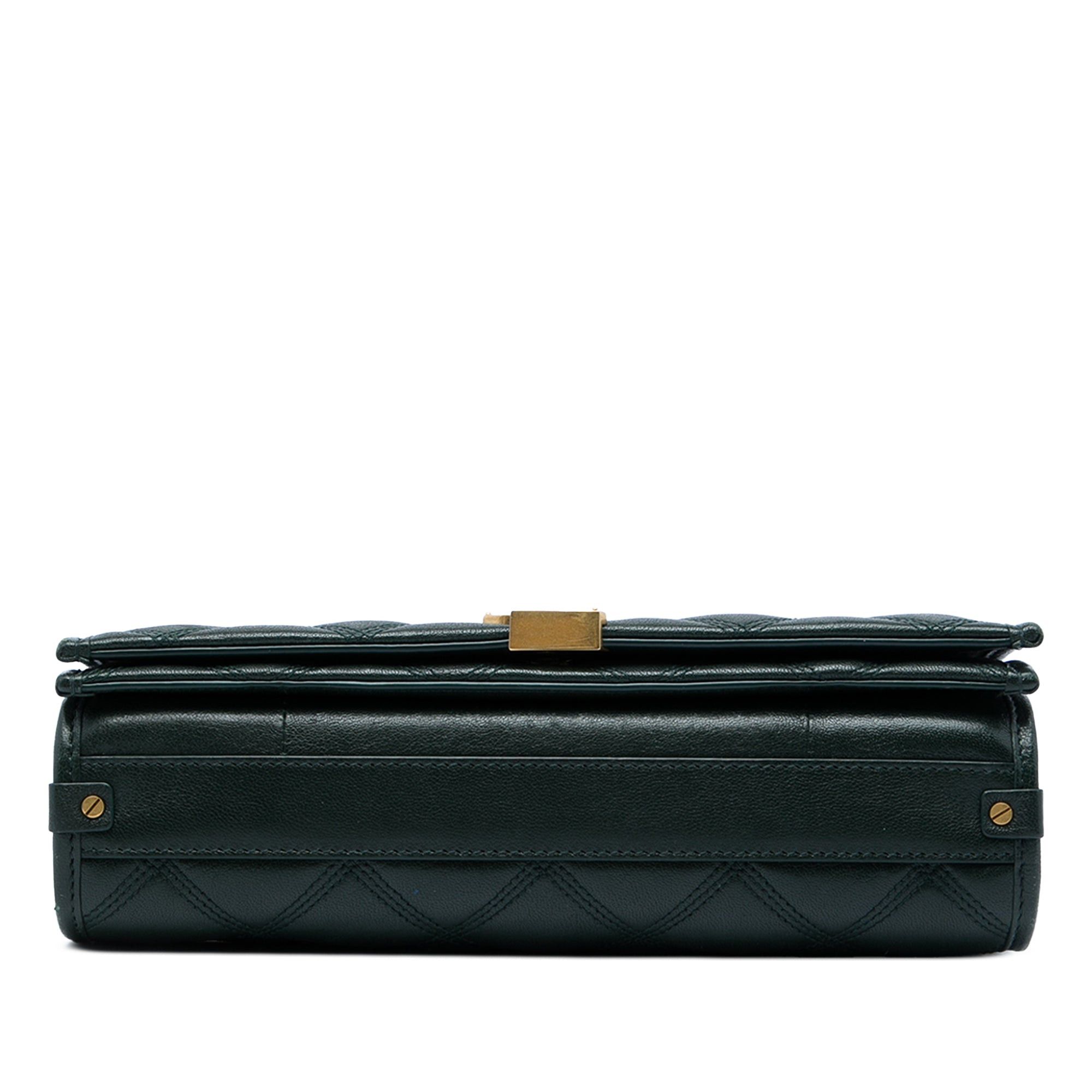 Saint Laurent Paris Quilted Lambskin Becky Chain Shoulder Bag Size ONE SIZE - 3 Thumbnail