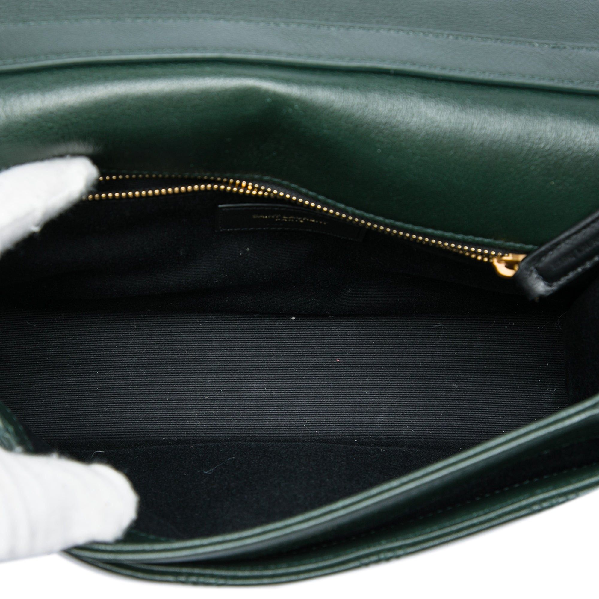 Saint Laurent Paris Quilted Lambskin Becky Chain Shoulder Bag Size ONE SIZE - 4 Thumbnail