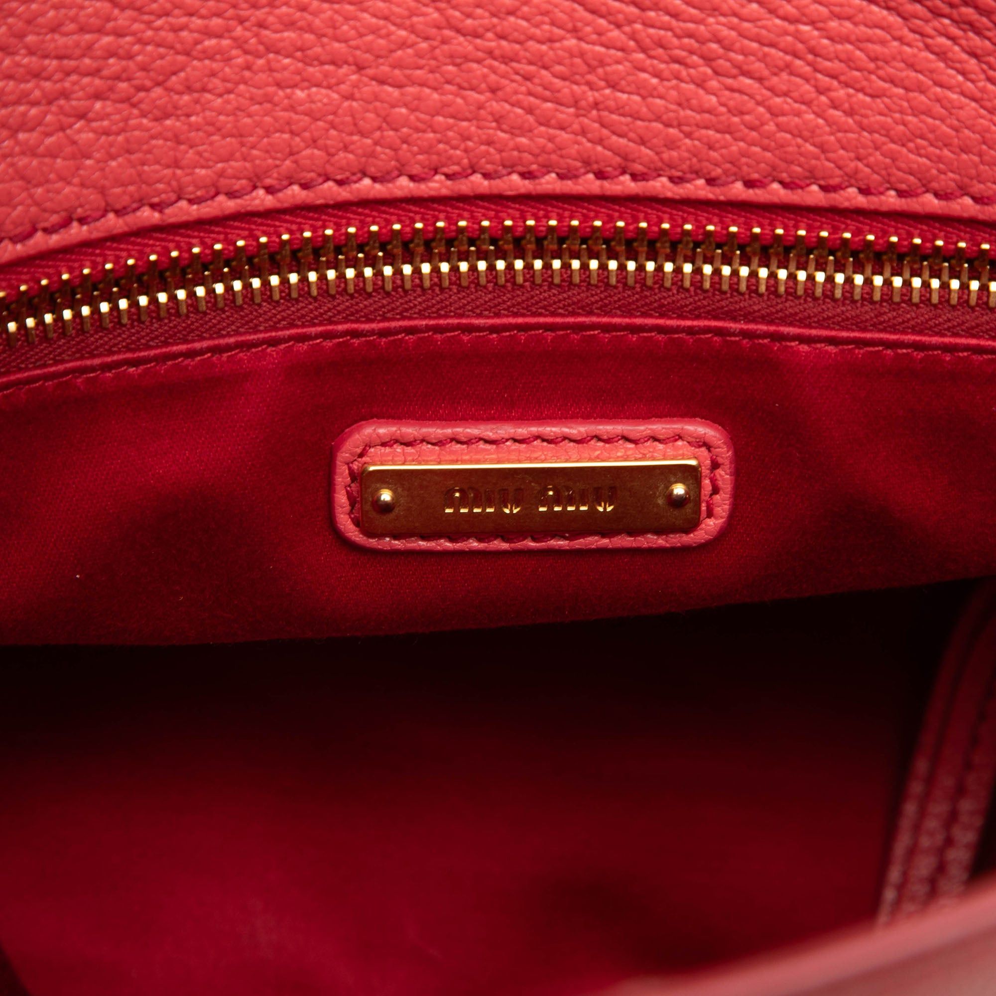 Miu Miu Goatskin Madras Crossbody Size ONE SIZE - 5 Thumbnail