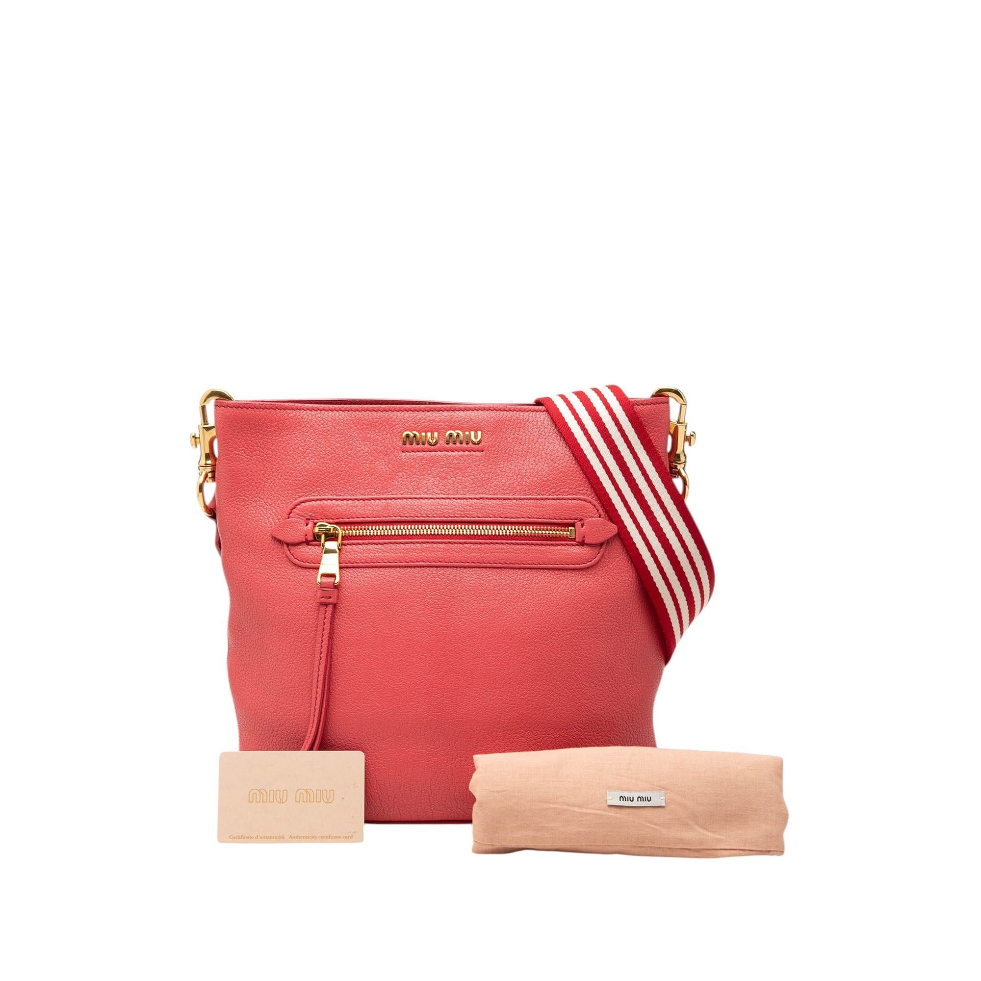 Miu Miu Goatskin Madras Crossbody Size ONE SIZE - 7 Thumbnail