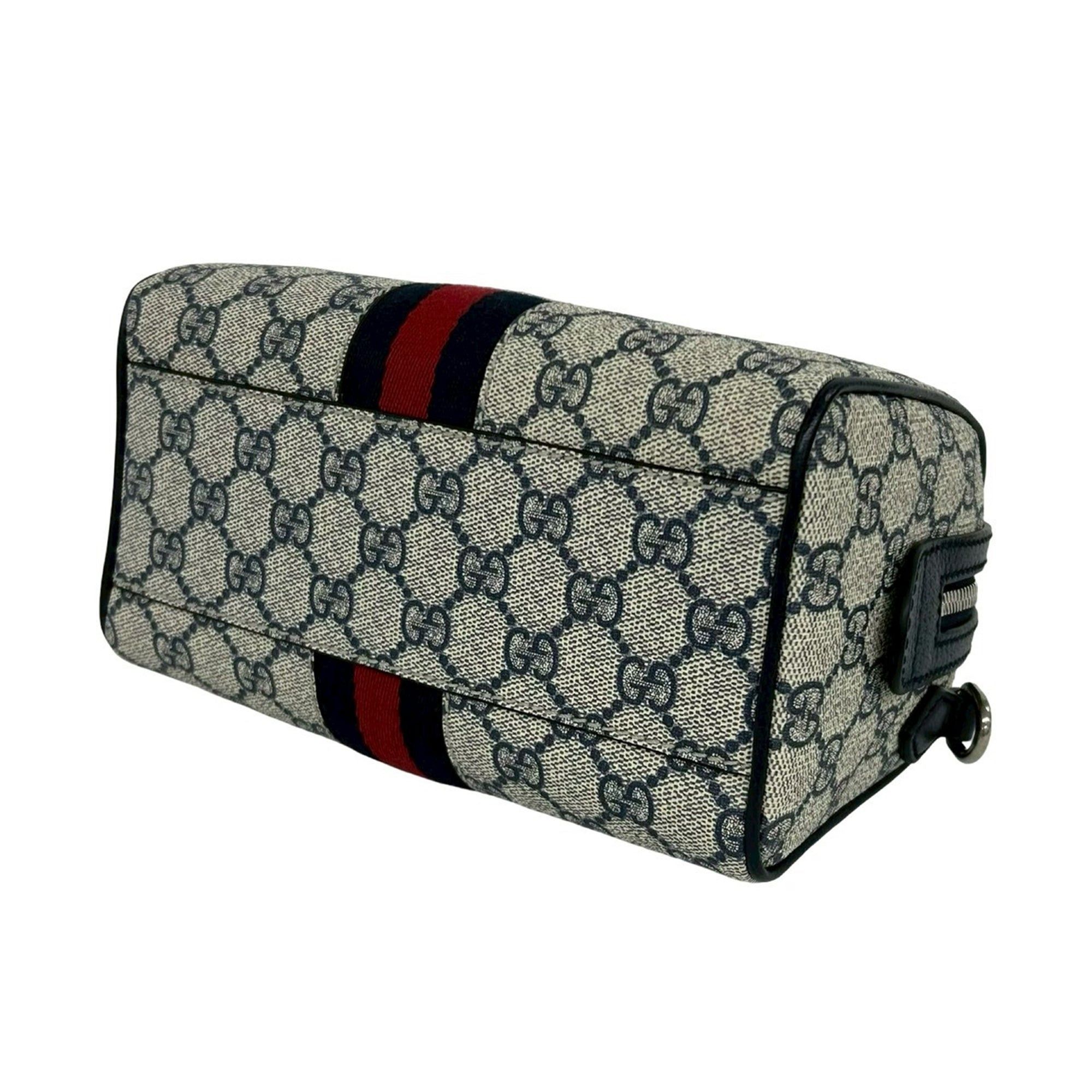 Gucci GG Supreme Ophidia Web Satchel Size ONE SIZE - 8 Thumbnail