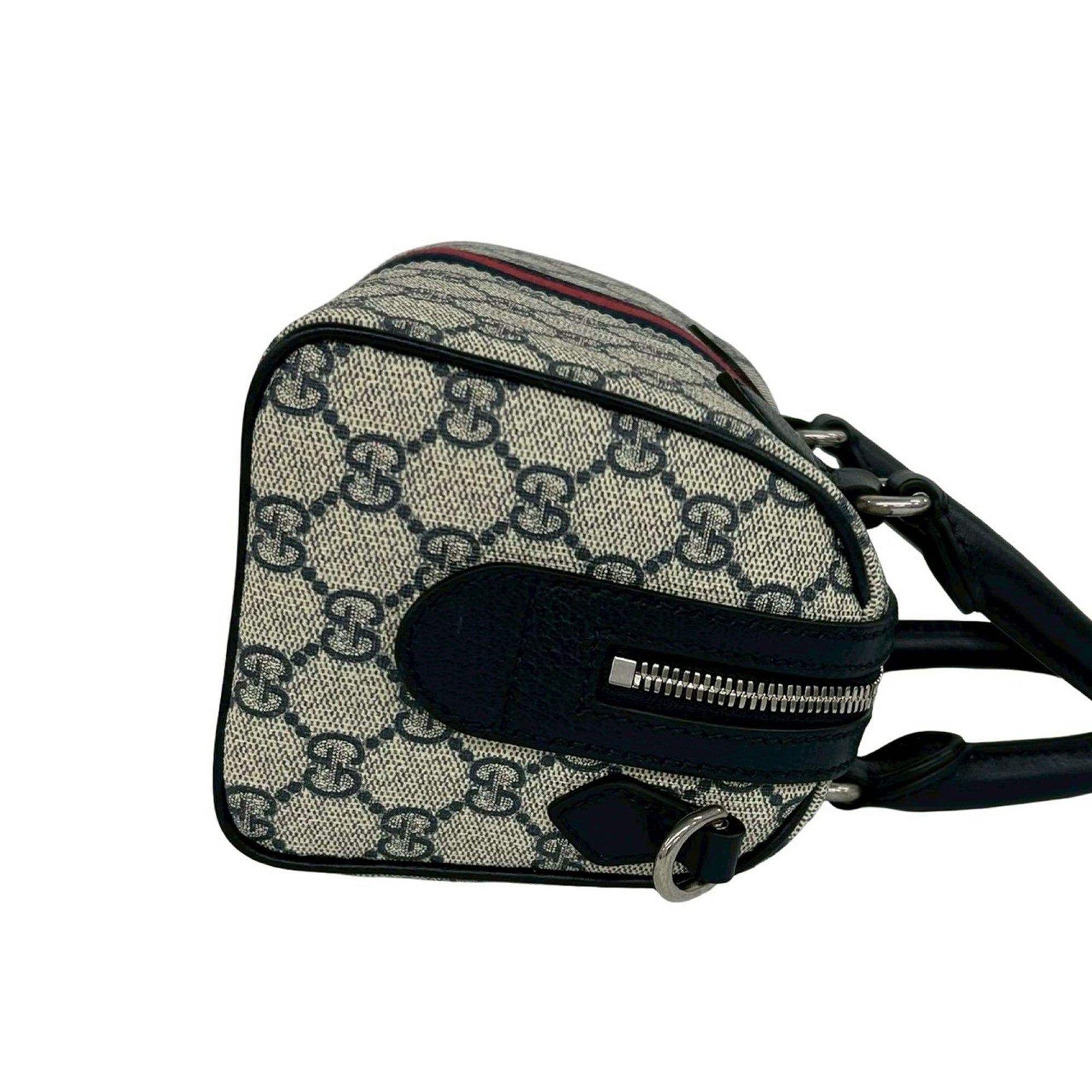 Gucci GG Supreme Ophidia Web Satchel Size ONE SIZE - 6 Thumbnail