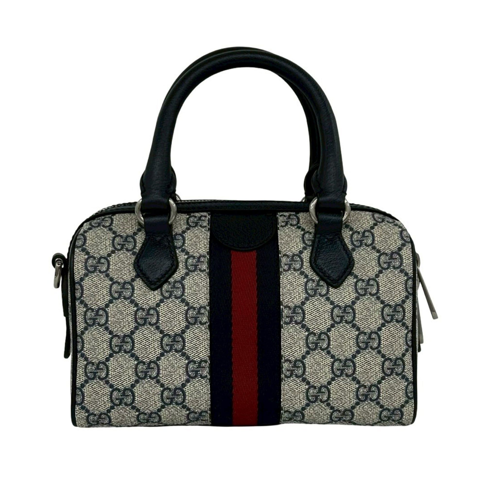 Gucci GG Supreme Ophidia Web Satchel Size ONE SIZE - 2 Thumbnail