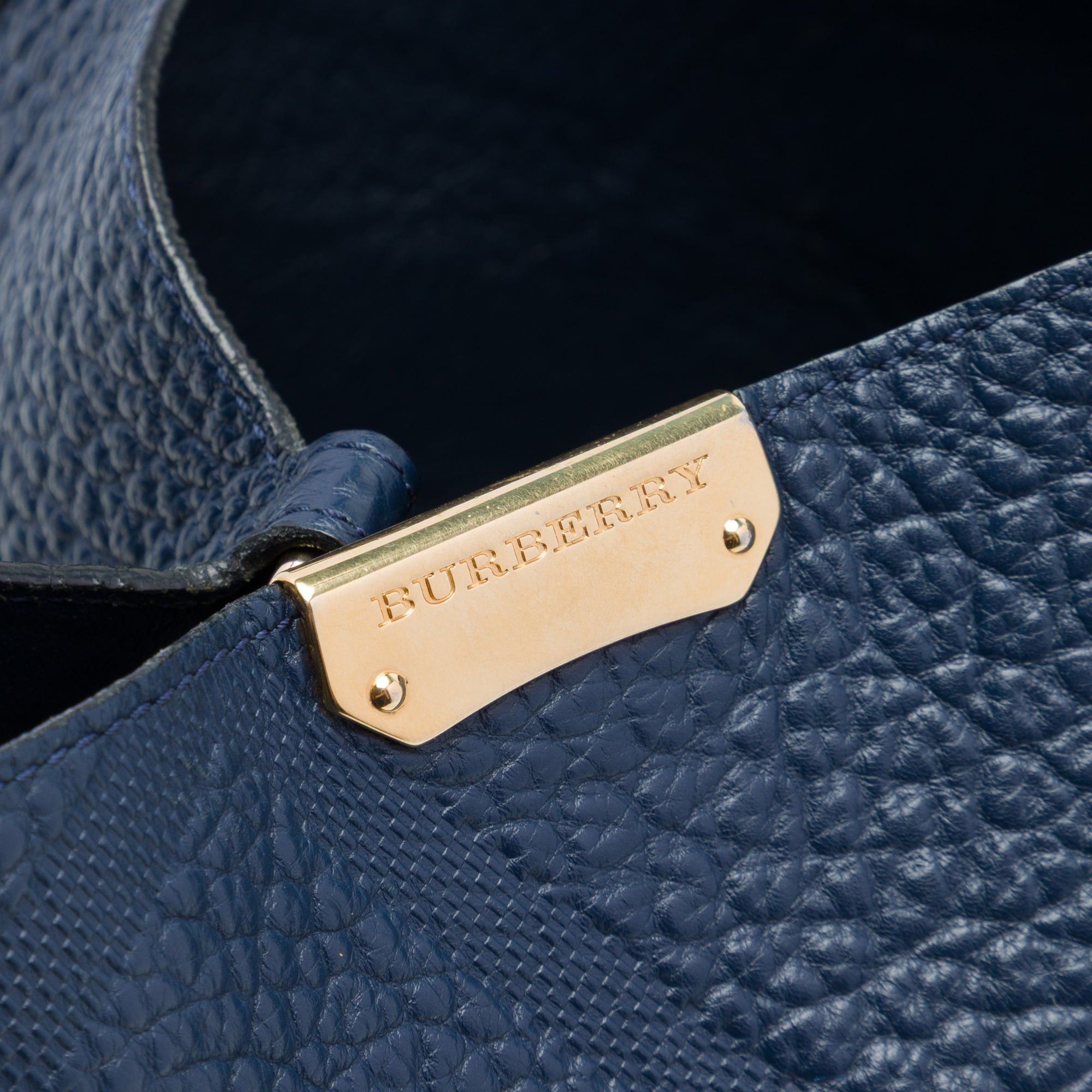 Burberry Elephant Embossed Calfskin Check Canterbury Tote Size ONE SIZE - 5 Thumbnail