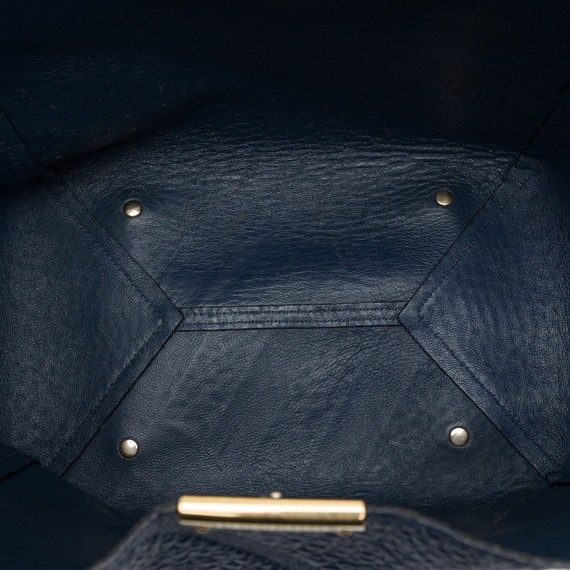 Burberry Elephant Embossed Calfskin Check Canterbury Tote Size ONE SIZE - 4 Thumbnail