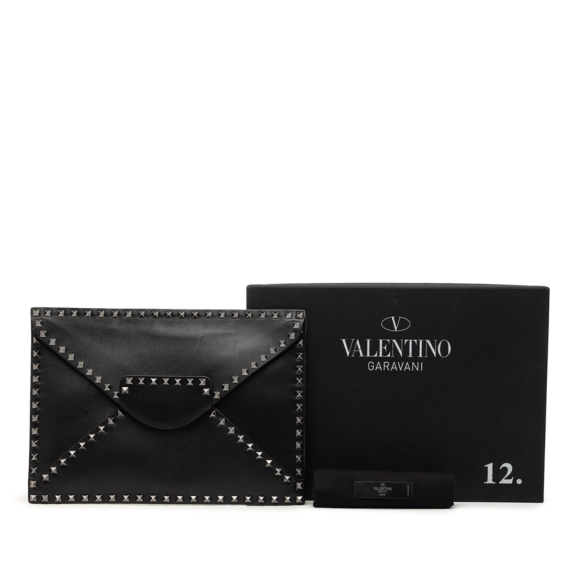 Valentino Rockstud Untitled Envelope Clutch Size ONE SIZE - 8 Thumbnail