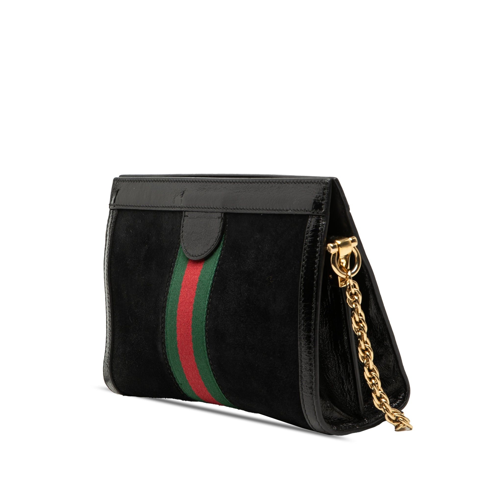 Gucci Suede Web Ophidia Chain Crossbody Size ONE SIZE - 2 Thumbnail