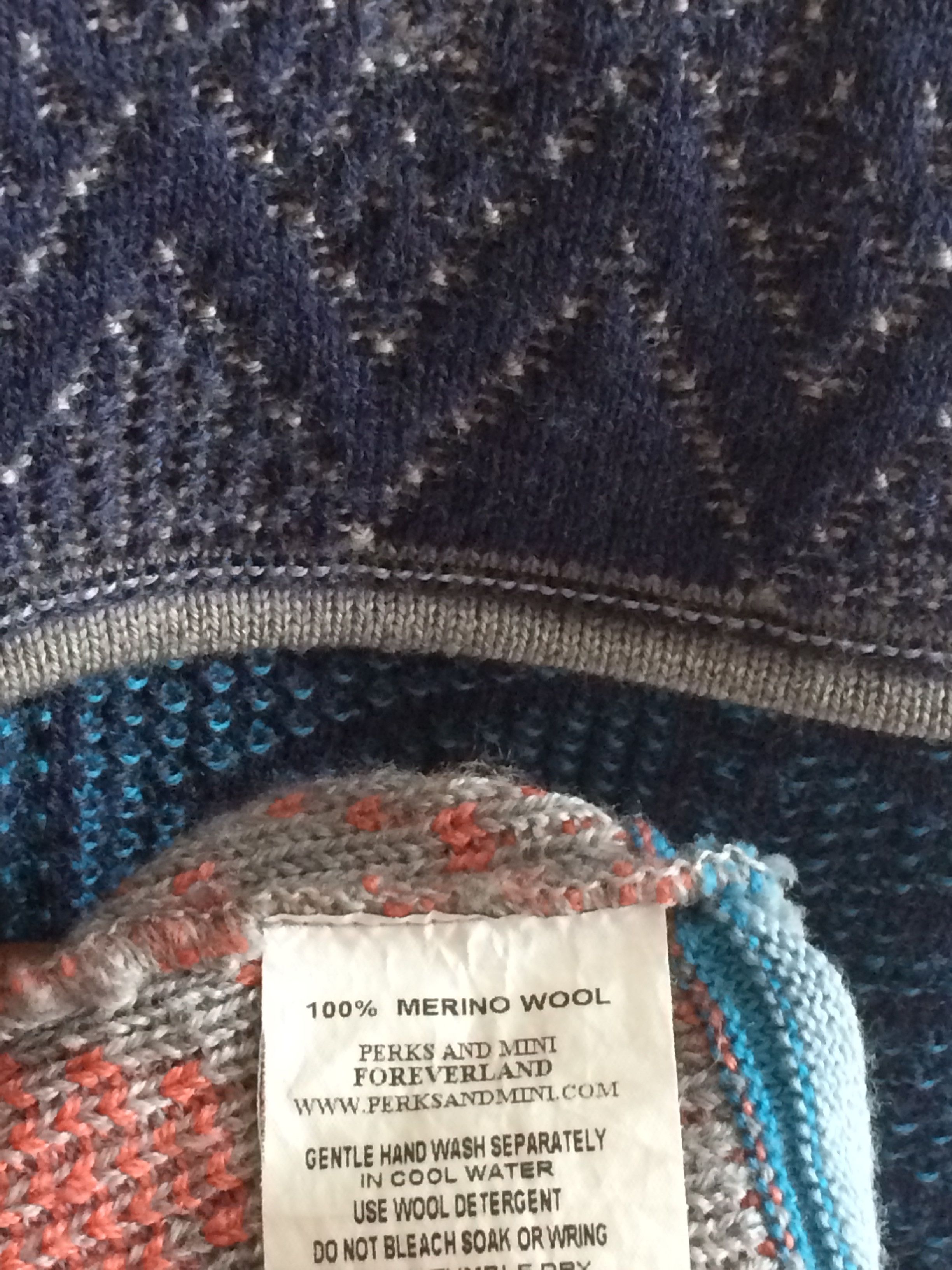 Perks And Mini Merino Knit Sweater SZ XL Size US XL / EU 56 / 4 - 4 Thumbnail