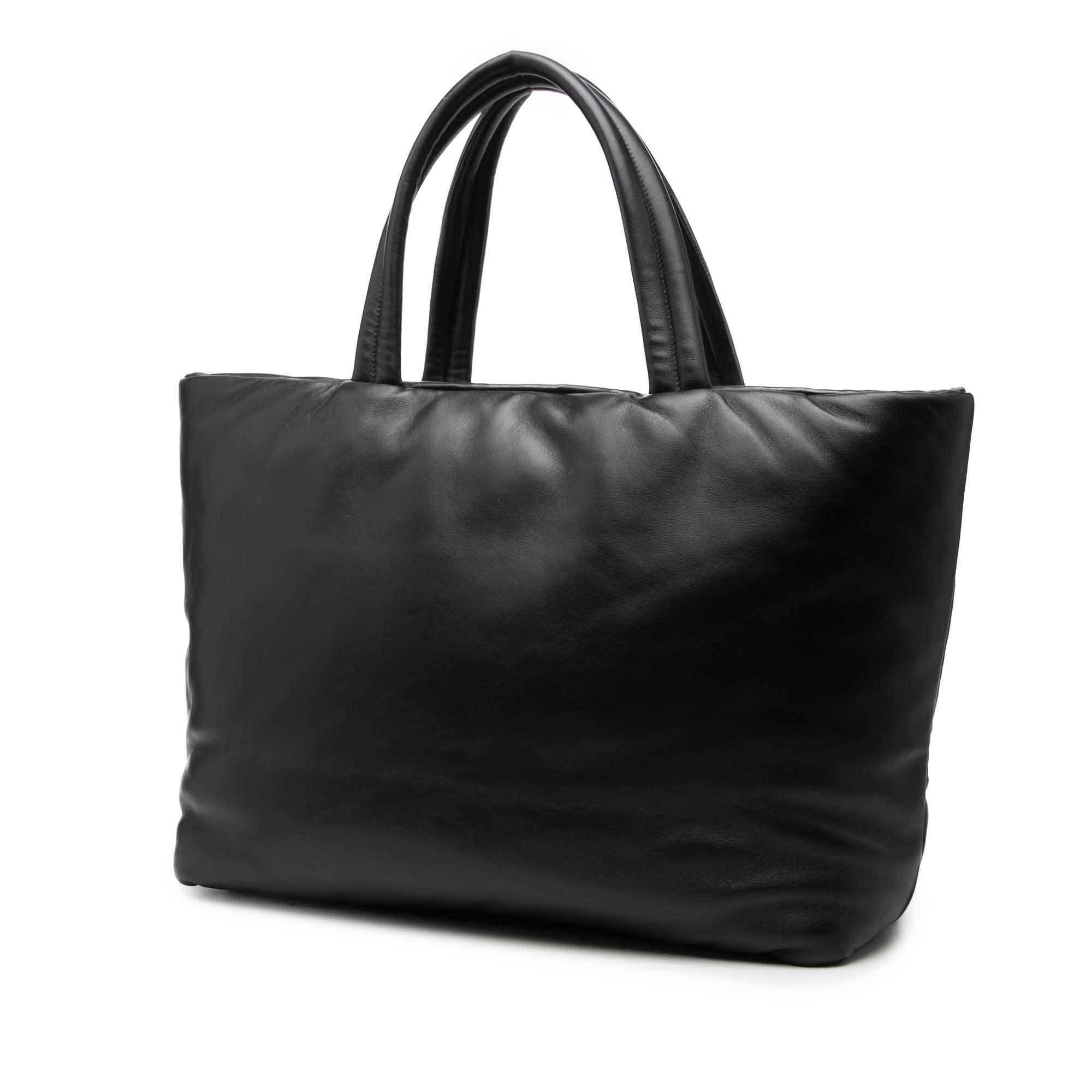 Saint Laurent Paris Lambskin Wide Puffer Tote Size ONE SIZE - 2 Thumbnail