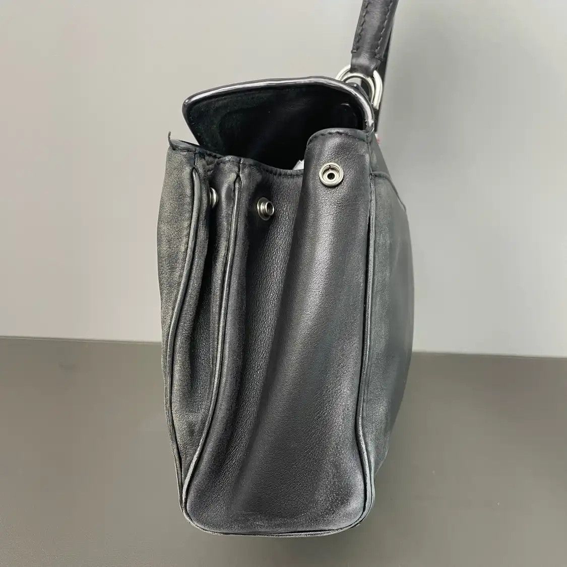 Balenciaga BALENCIAGA Rodeo Small black cowhide leather handbag Size ONE SIZE - 2 Thumbnail