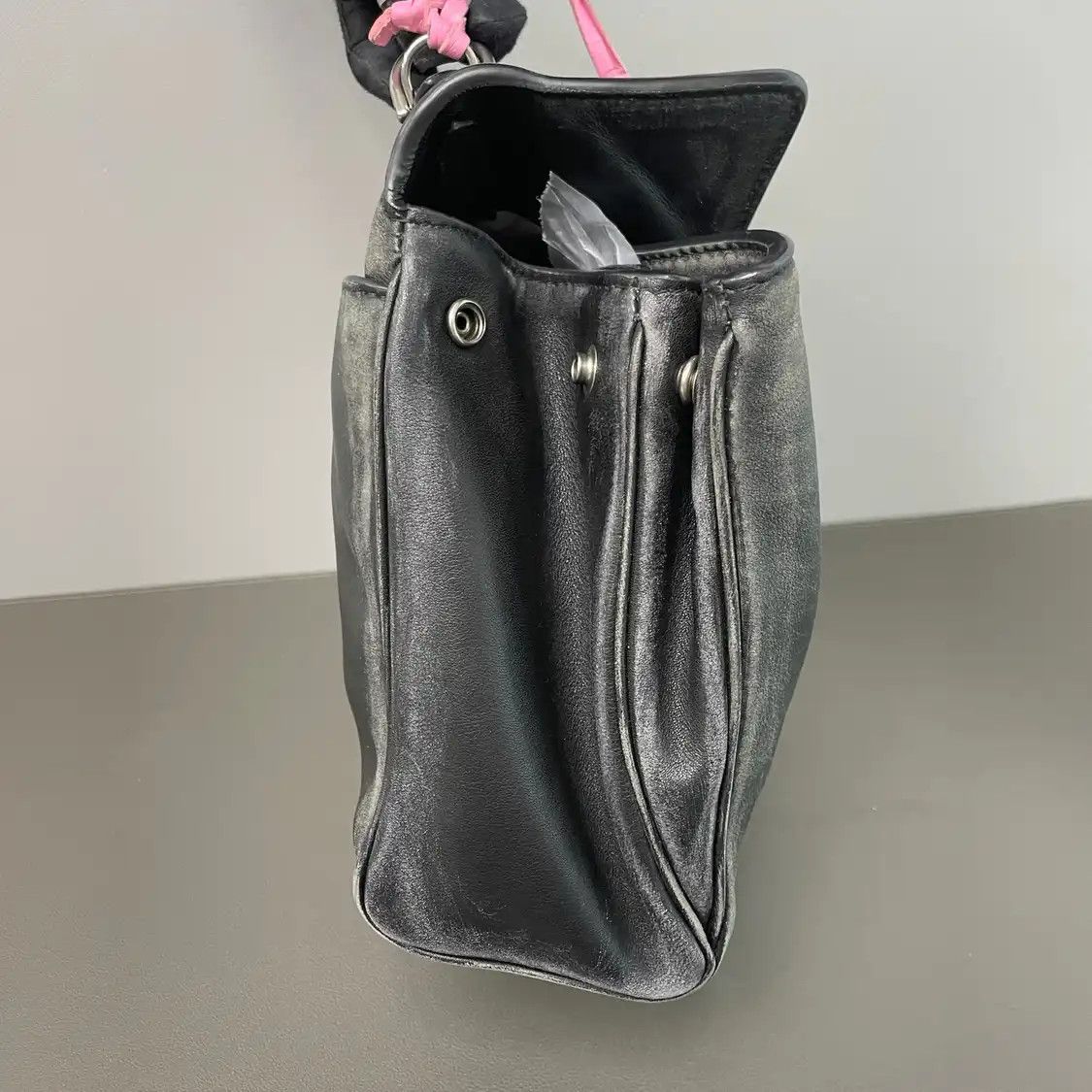Balenciaga BALENCIAGA Rodeo Small black cowhide leather handbag Size ONE SIZE - 3 Thumbnail