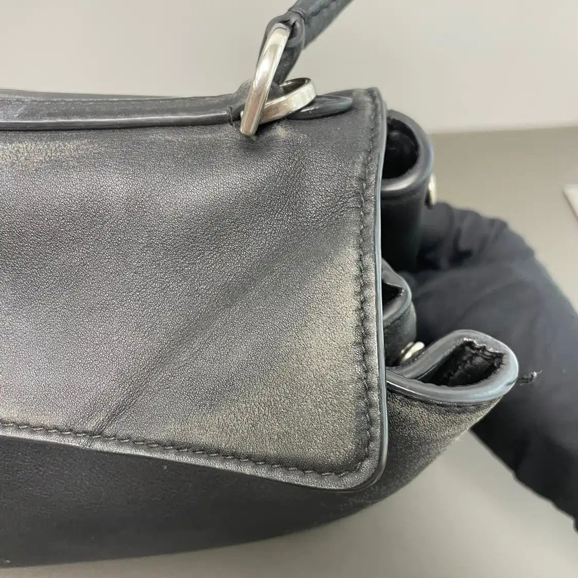 Balenciaga BALENCIAGA Rodeo Small black cowhide leather handbag Size ONE SIZE - 10 Thumbnail
