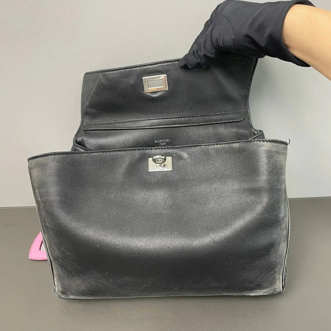 Balenciaga BALENCIAGA Rodeo Small black cowhide leather handbag Size ONE SIZE - 8 Thumbnail