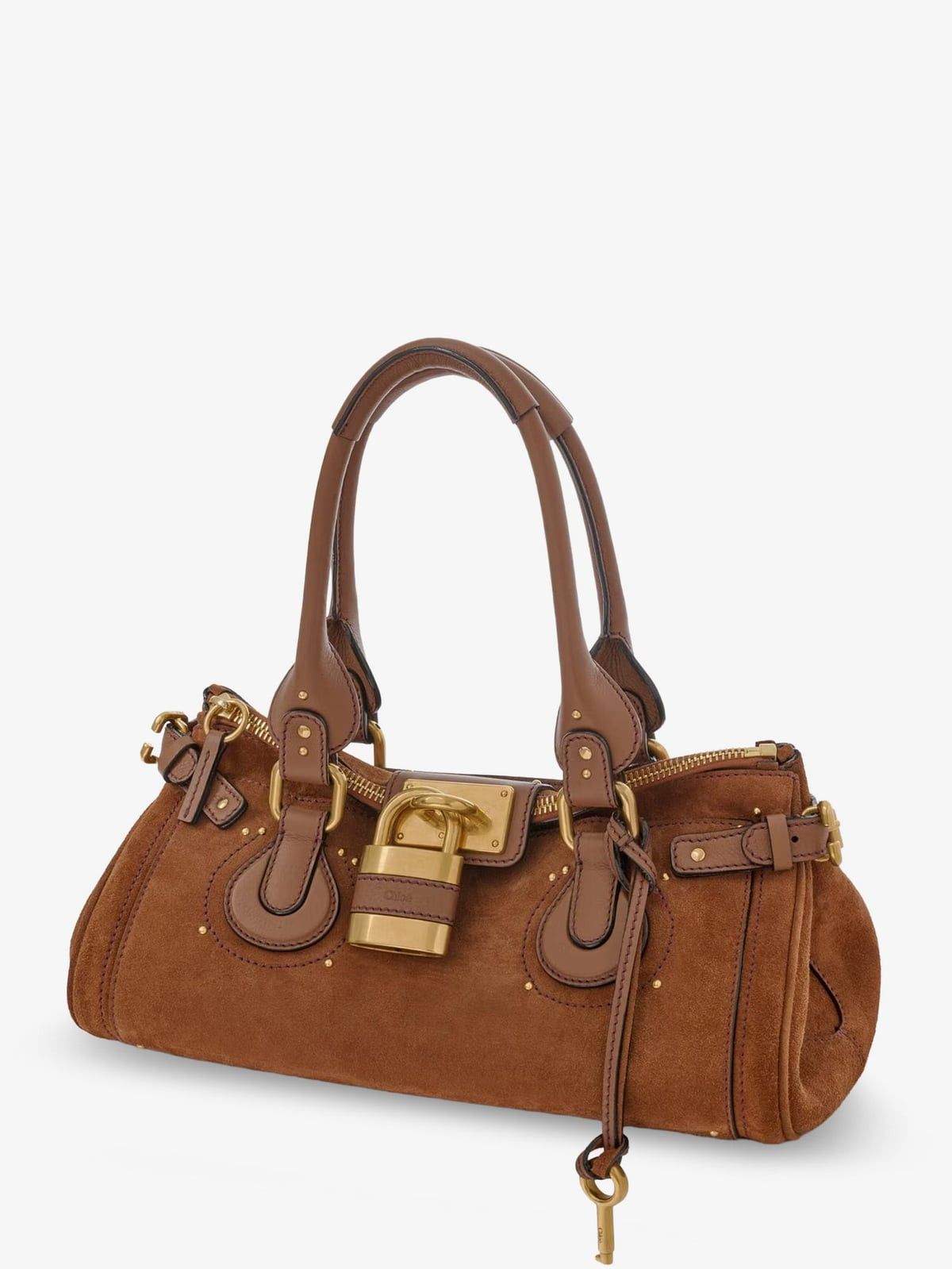 Chloe CHLOE' Paddington suede shoulder bag Size ONE SIZE - 3 Thumbnail