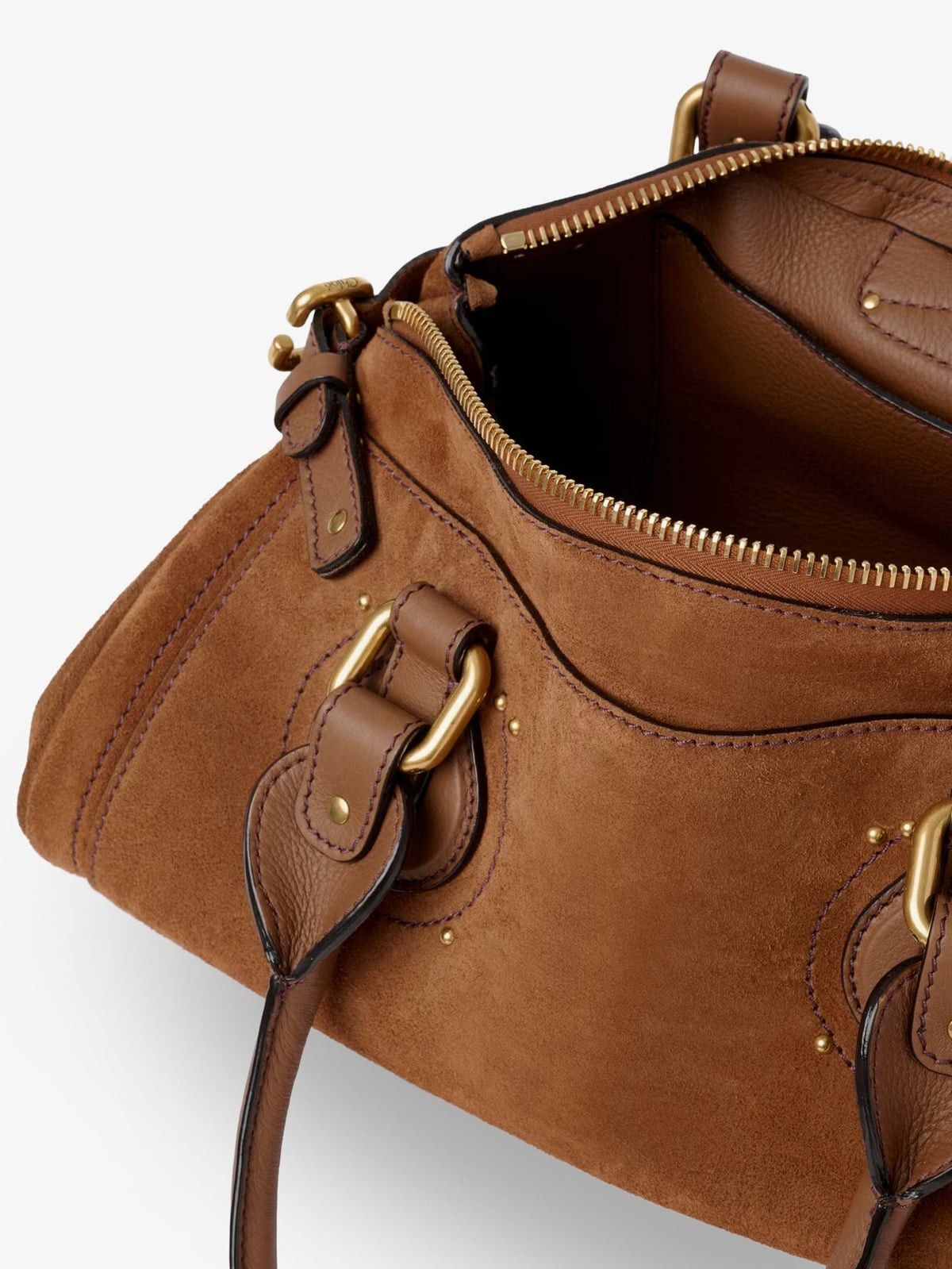 Chloe CHLOE' Paddington suede shoulder bag Size ONE SIZE - 4 Thumbnail