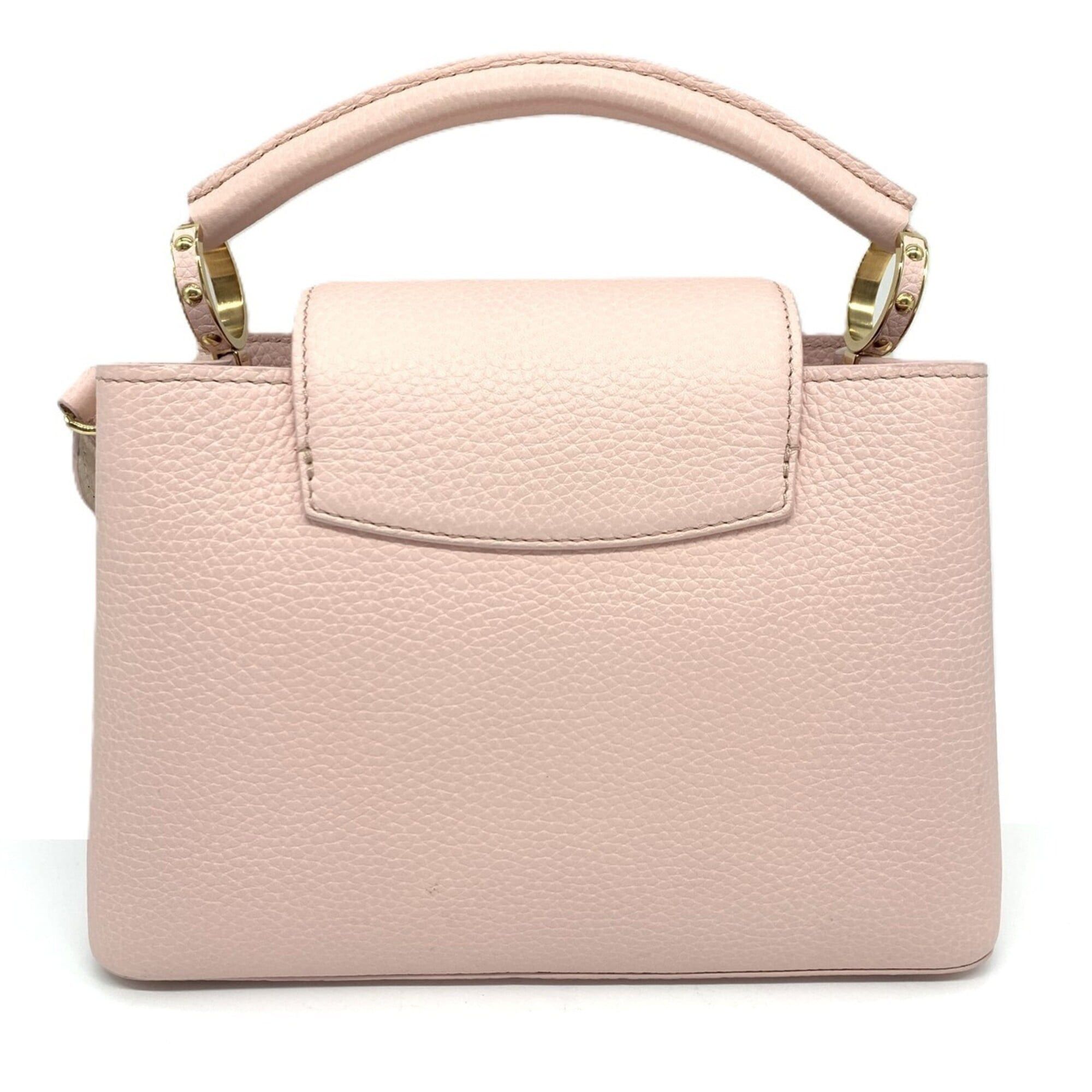 Louis Vuitton Louis Vuitton Capucines BB Giant Monogram Flower Pink x White M59532 LOUIS VUITTON Size ONE SIZE - 2 Thumbnail