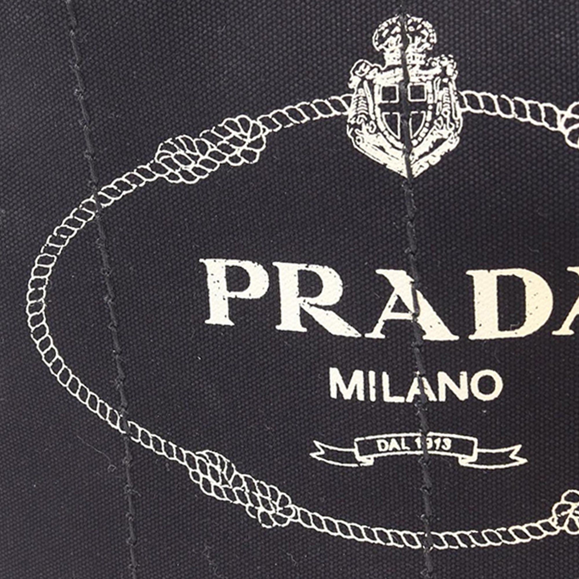 Prada Denim Canapa Logo Tote Size ONE SIZE - 9 Thumbnail