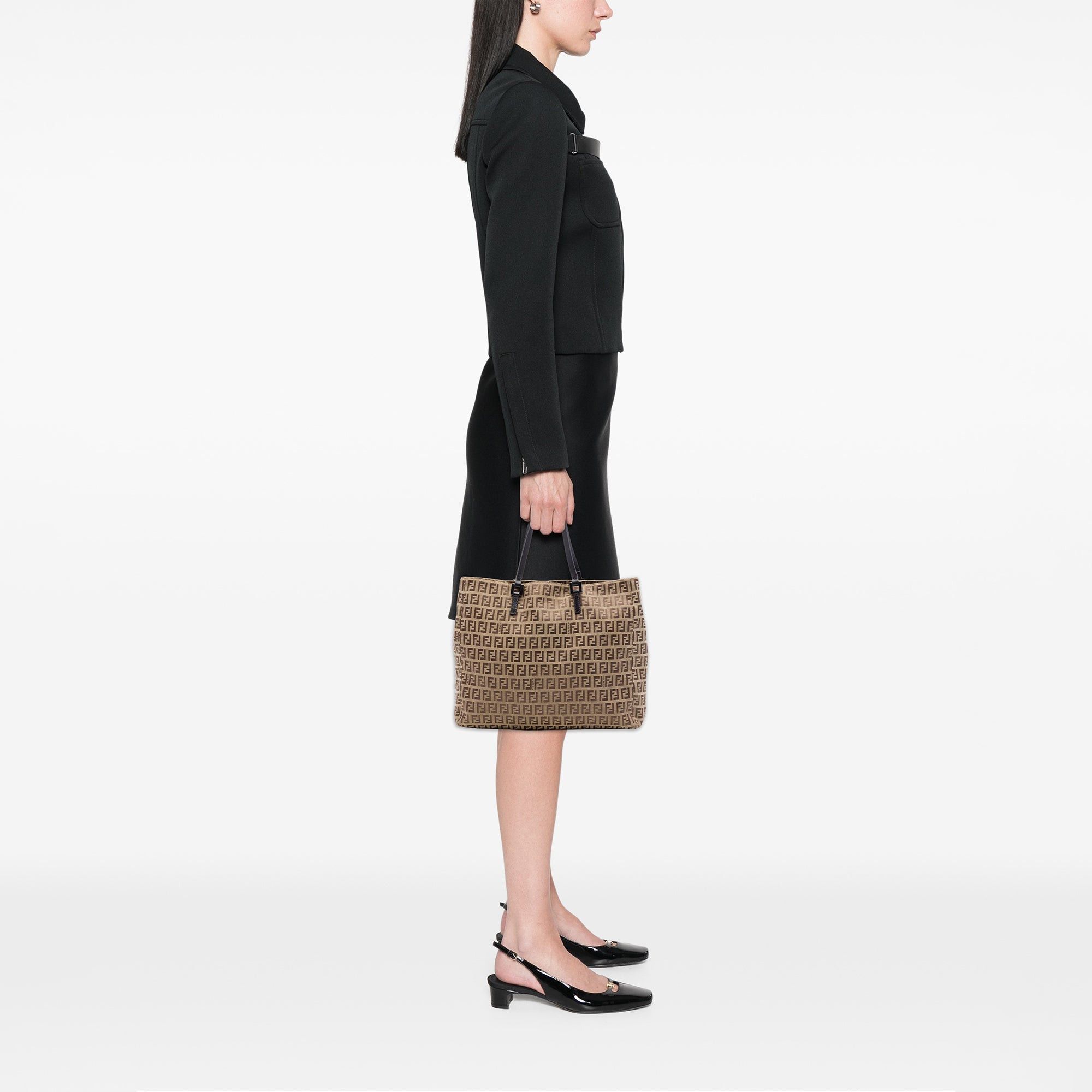 Fendi Zucchino Canvas Tote Size ONE SIZE - 6 Thumbnail