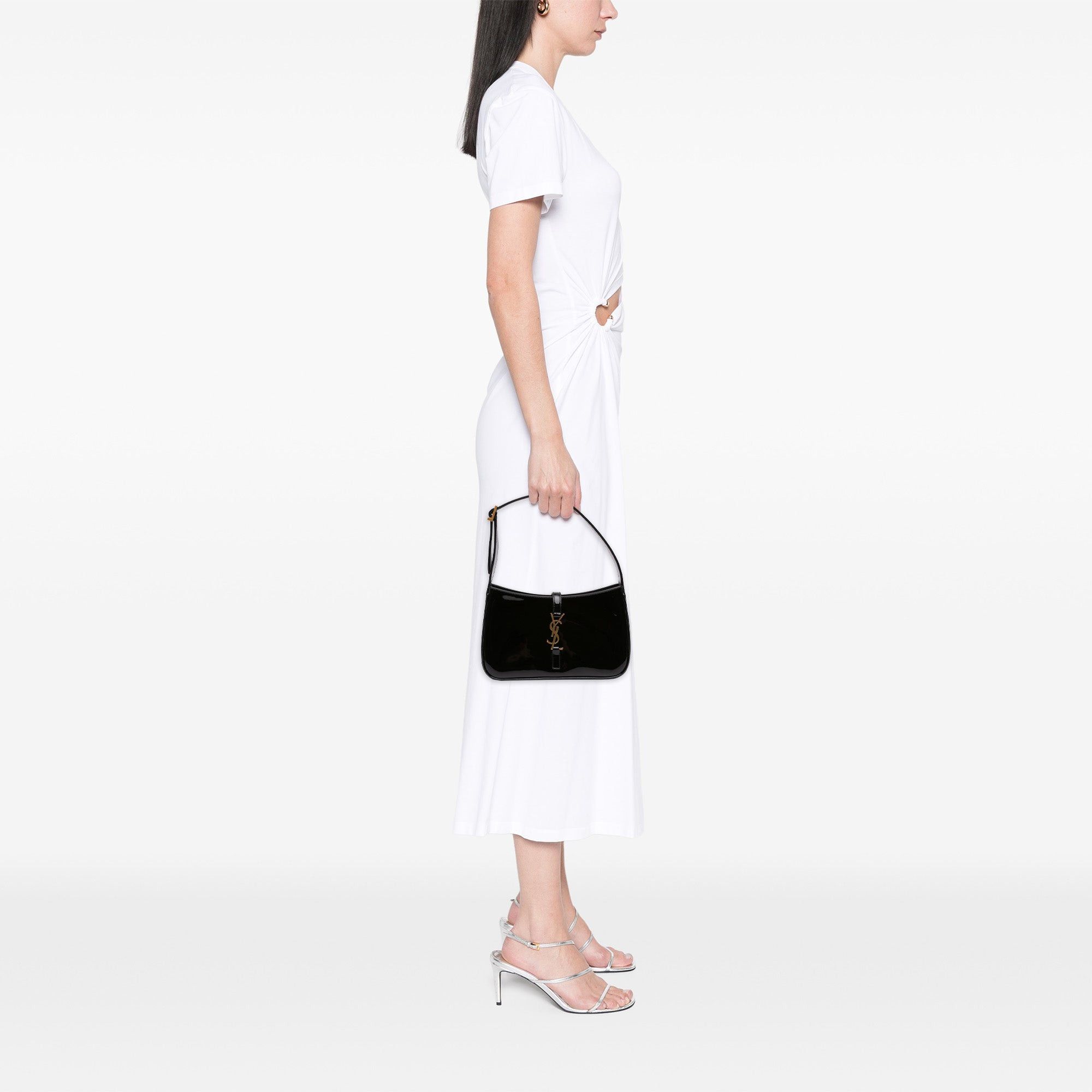 Saint Laurent Paris Patent Le 5 a 7 Size ONE SIZE - 6 Thumbnail