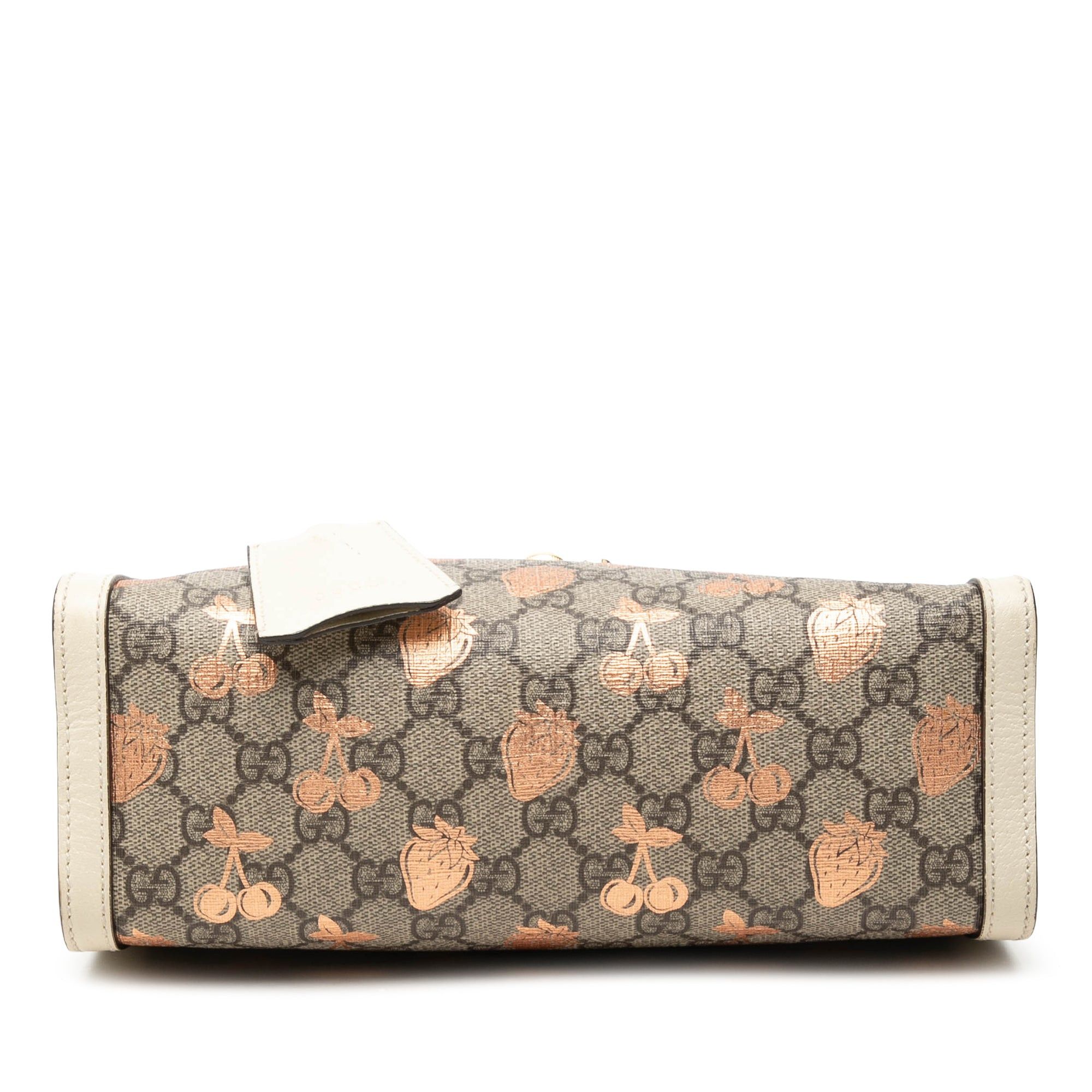 Gucci GG Supreme Berry Padlock Tote Size ONE SIZE - 3 Thumbnail