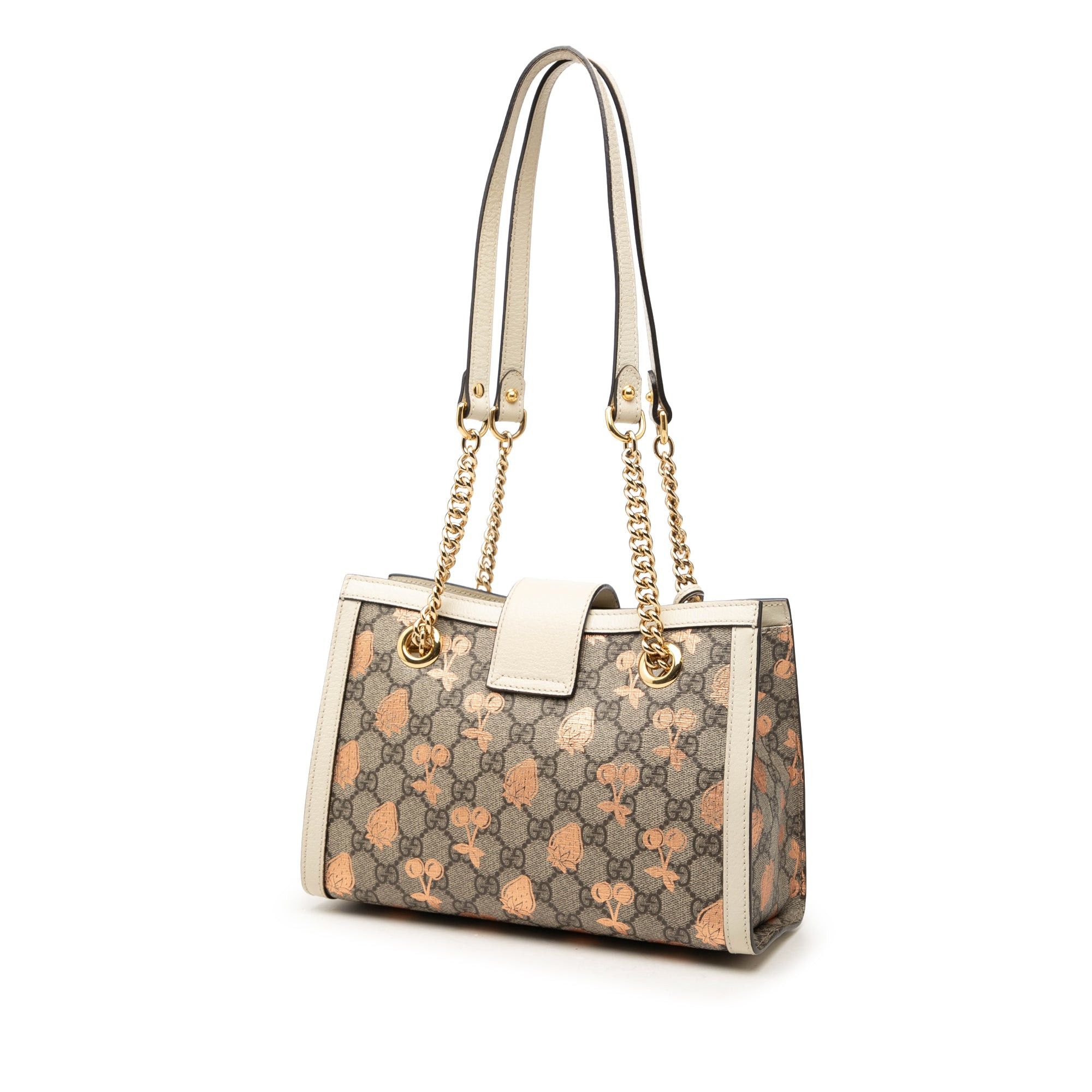 Gucci GG Supreme Berry Padlock Tote Size ONE SIZE - 2 Thumbnail