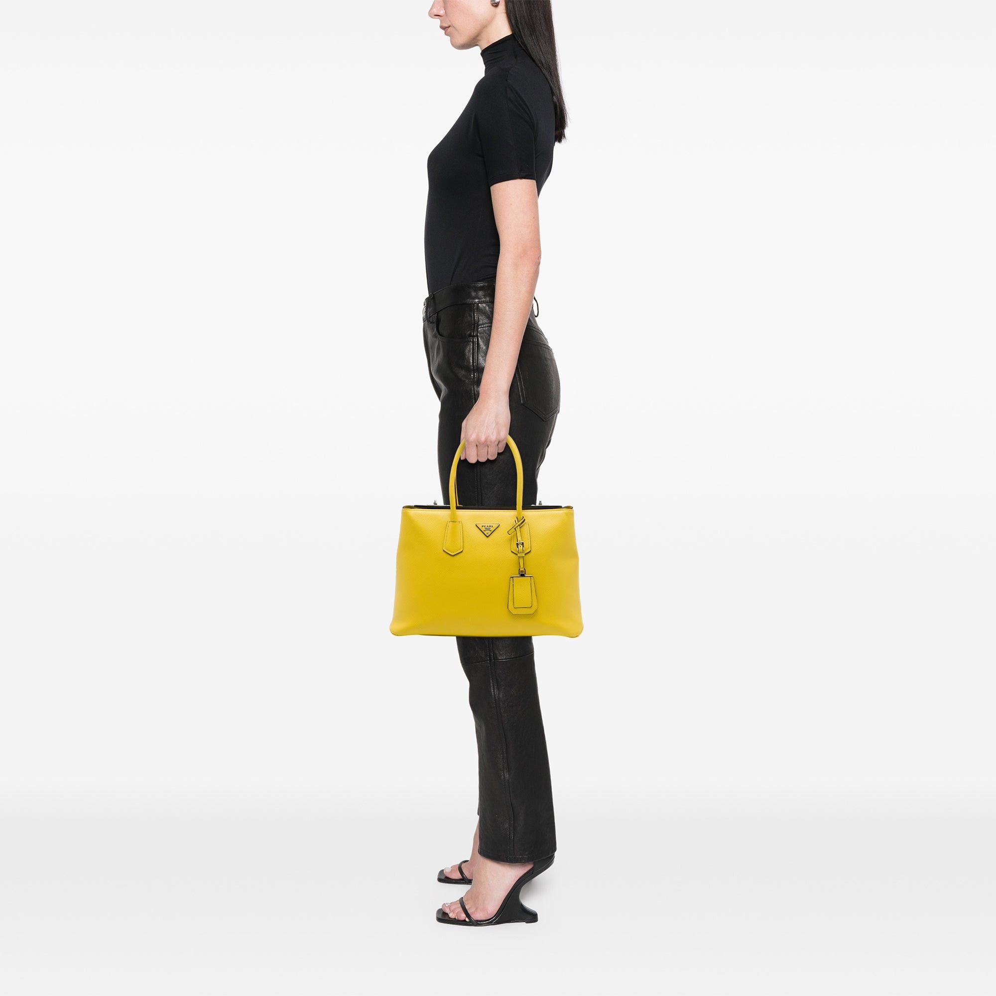 Prada Saffiano Cuir Double Tote Size ONE SIZE - 6 Thumbnail