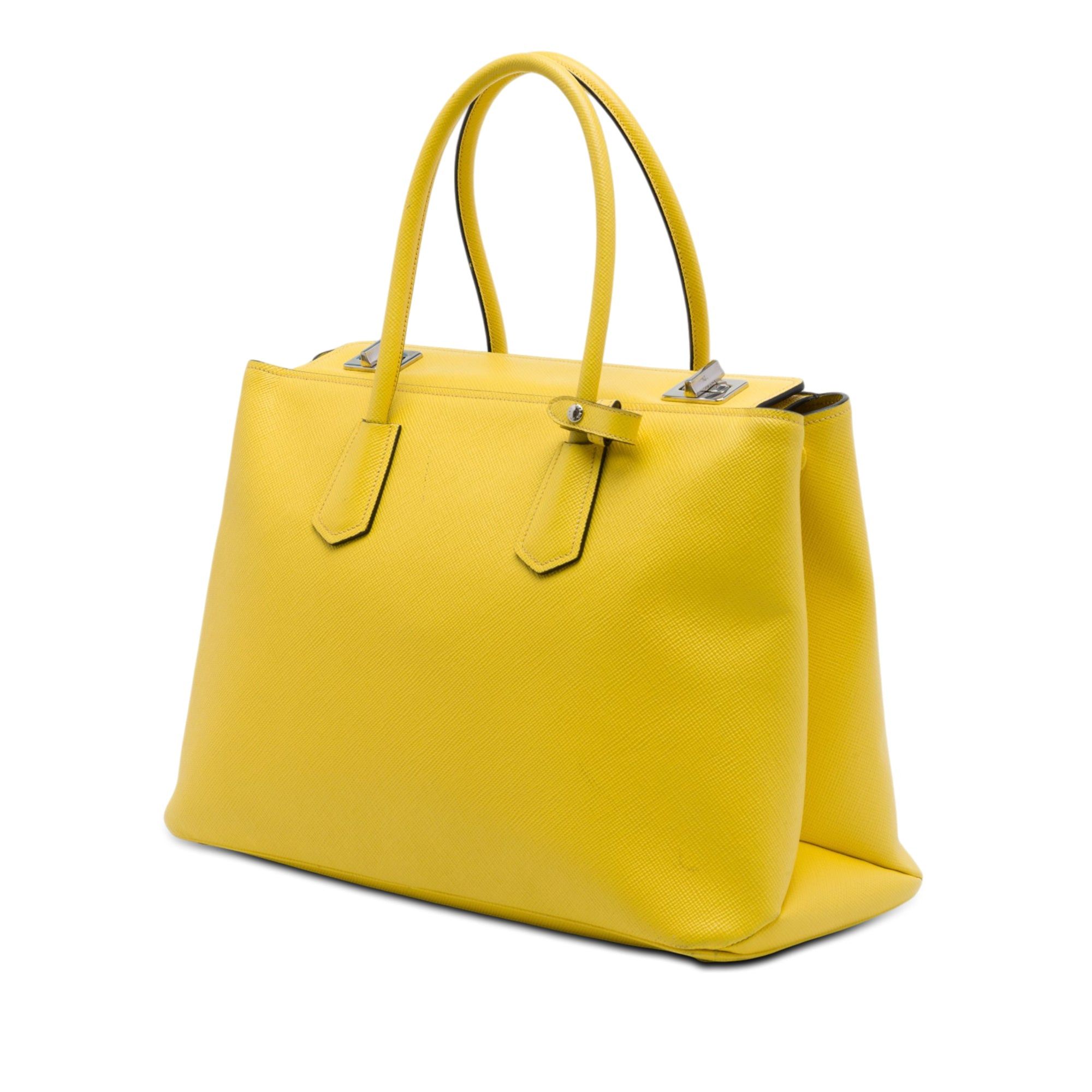 Prada Saffiano Cuir Double Tote Size ONE SIZE - 2 Thumbnail