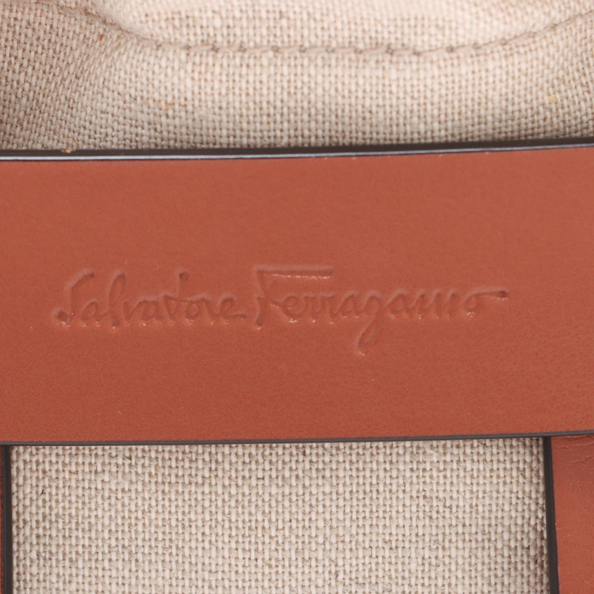 Salvatore Ferragamo and Canvas Bucket Bag Size ONE SIZE - 6 Thumbnail