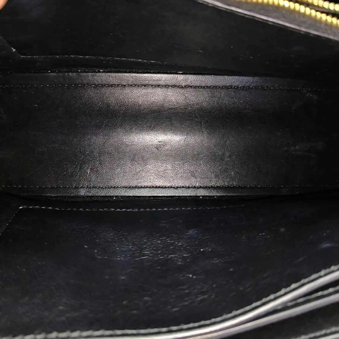 Balenciaga BALENCIAGA Crush Small black cowhide leather shoulder bag gold hardware Size ONE SIZE - 16 Thumbnail