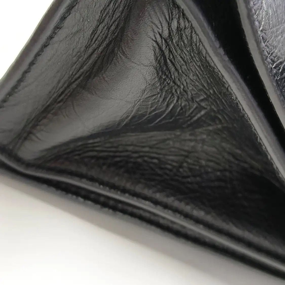 Balenciaga BALENCIAGA Crush Small black cowhide leather shoulder bag gold hardware Size ONE SIZE - 12 Thumbnail