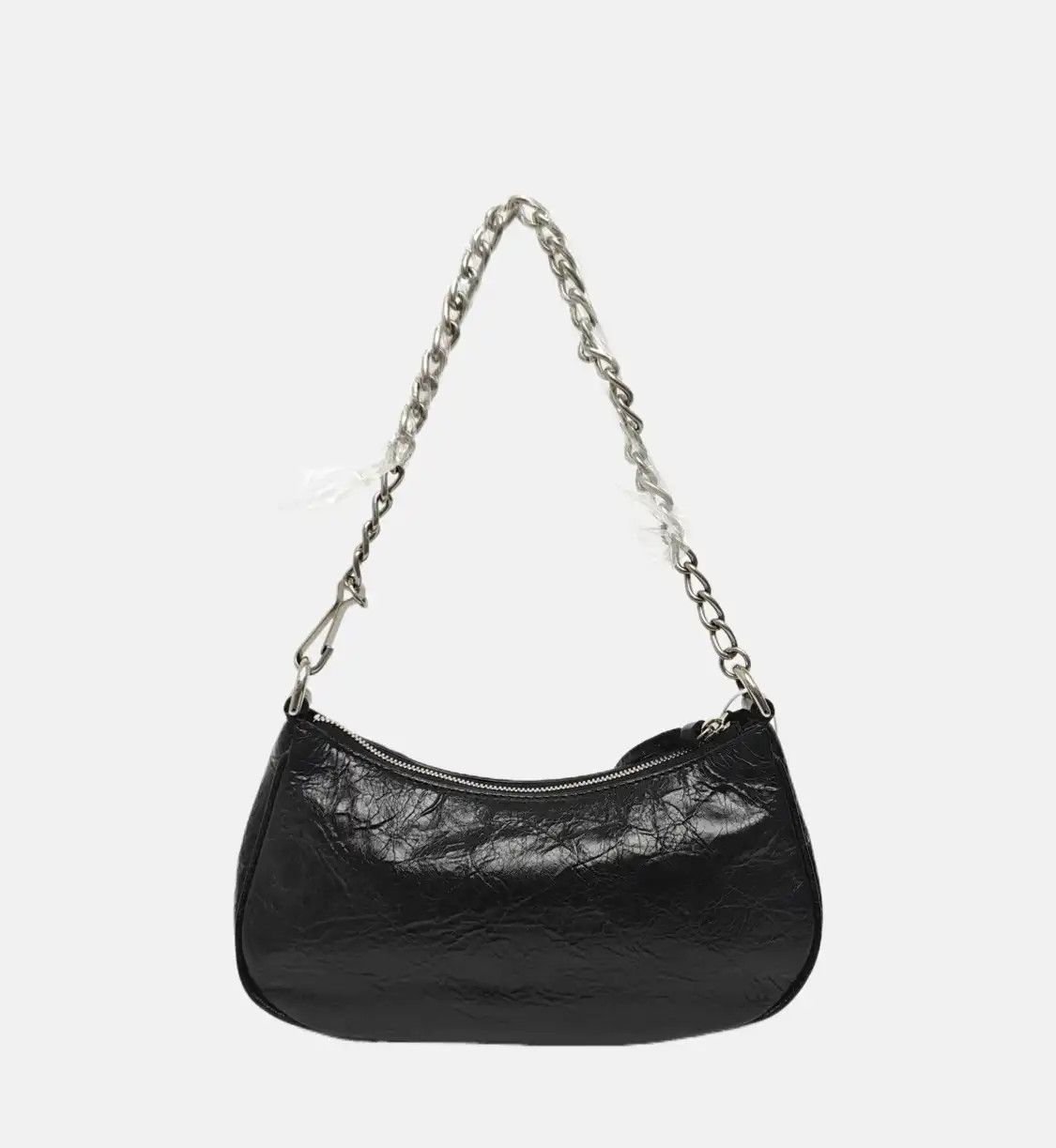 Balenciaga BALENCIAGA Le Cagole mini black sheepskin stud shoulder bag handbag crossbody ba Size ONE SIZE - 5 Thumbnail