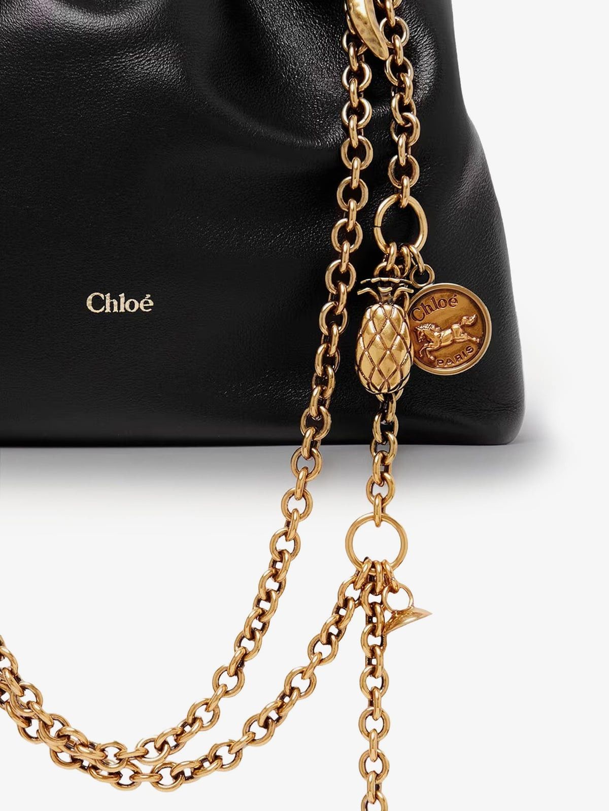 Chloe CHLOE' Chloé Icons Mini leather crossbody bag Size ONE SIZE - 4 Thumbnail